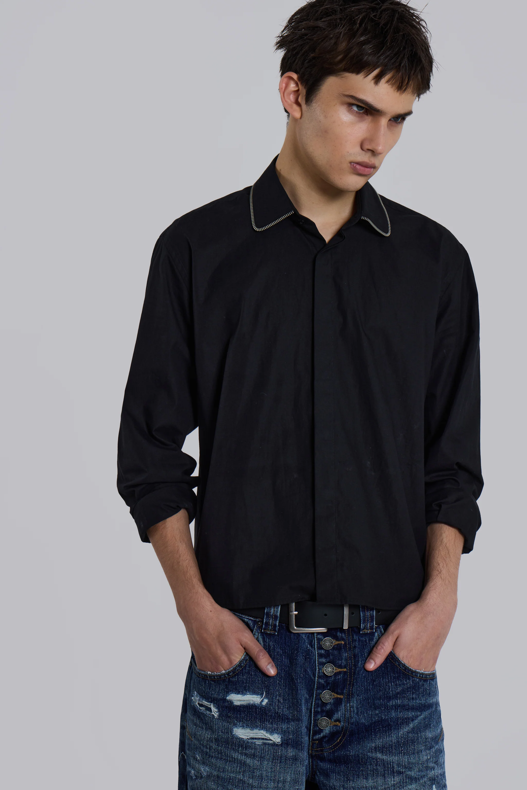 Haute Black Shirt 7 Haute Black Shirt