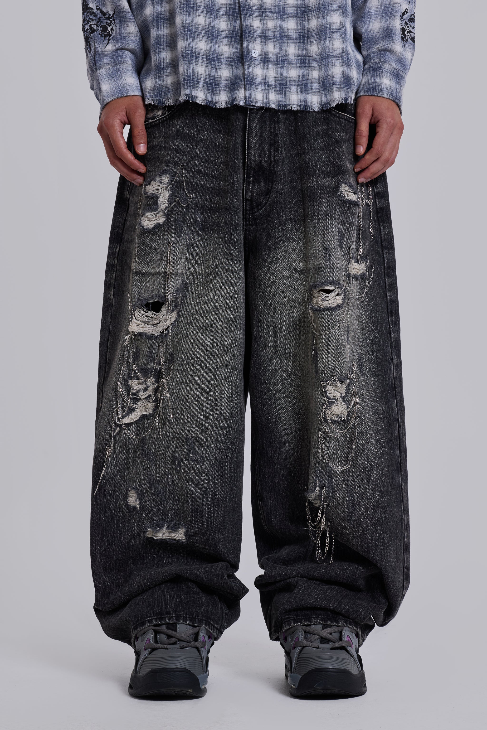 Chain Distressed XL Colossus Jeans 1 Chain Distressed XL Colossus Jeans