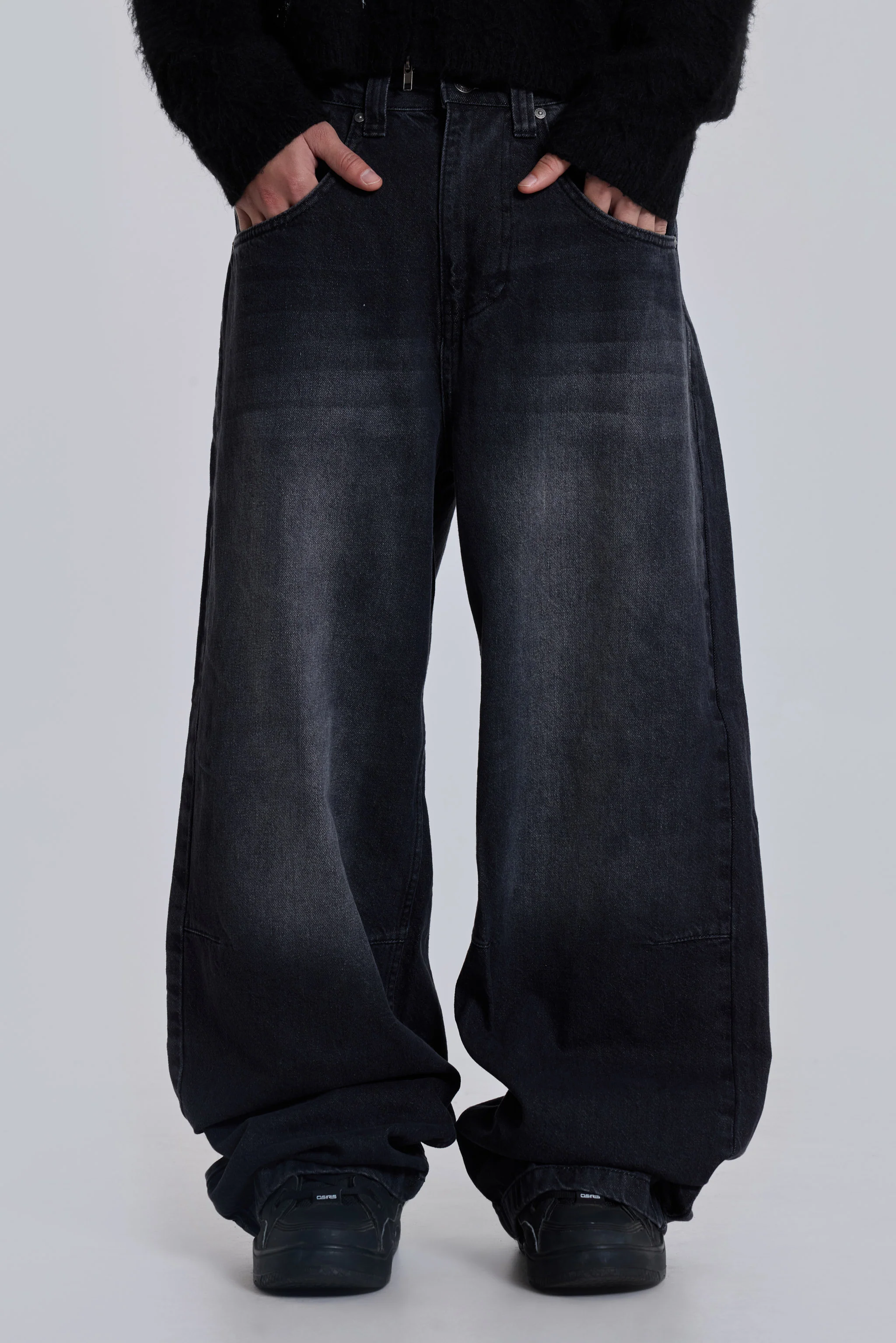 Washed Black Colossus Jeans