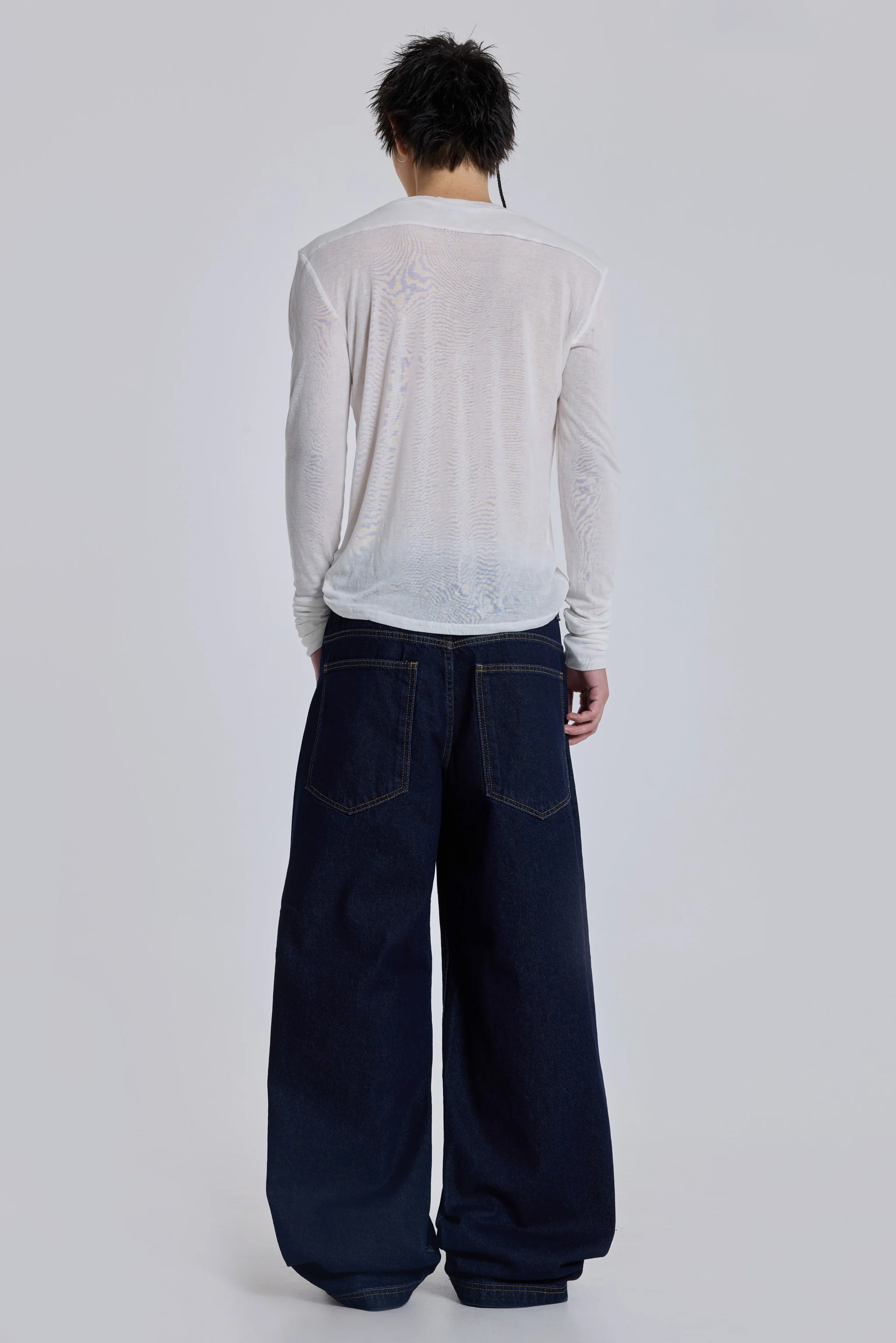 Indigo Low Rise Colossus Baggy Jeans 3 Indigo Low Rise Colossus Baggy Jeans
