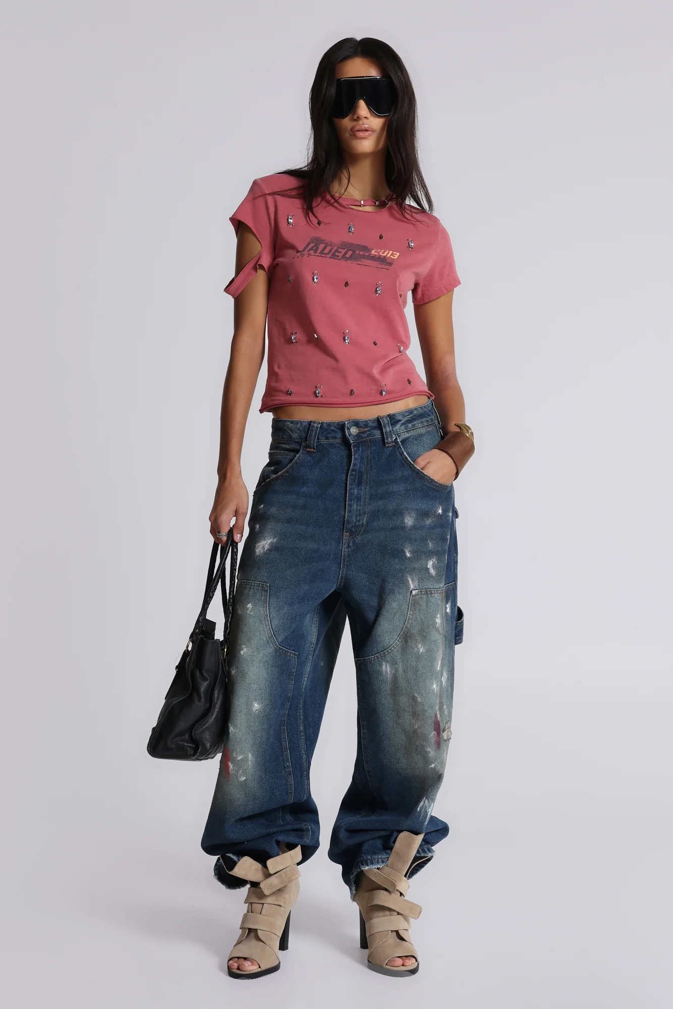 Splatter Cinch Carpenter Jeans 4 Splatter Cinch Carpenter Jeans