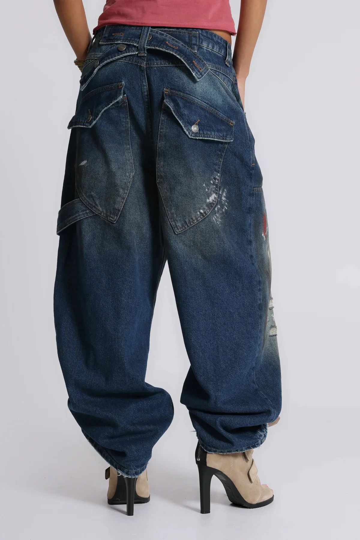 Splatter Cinch Carpenter Jeans 6 Splatter Cinch Carpenter Jeans