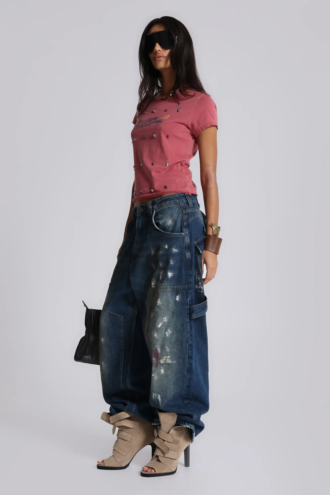Splatter Cinch Carpenter Jeans 9 Splatter Cinch Carpenter Jeans