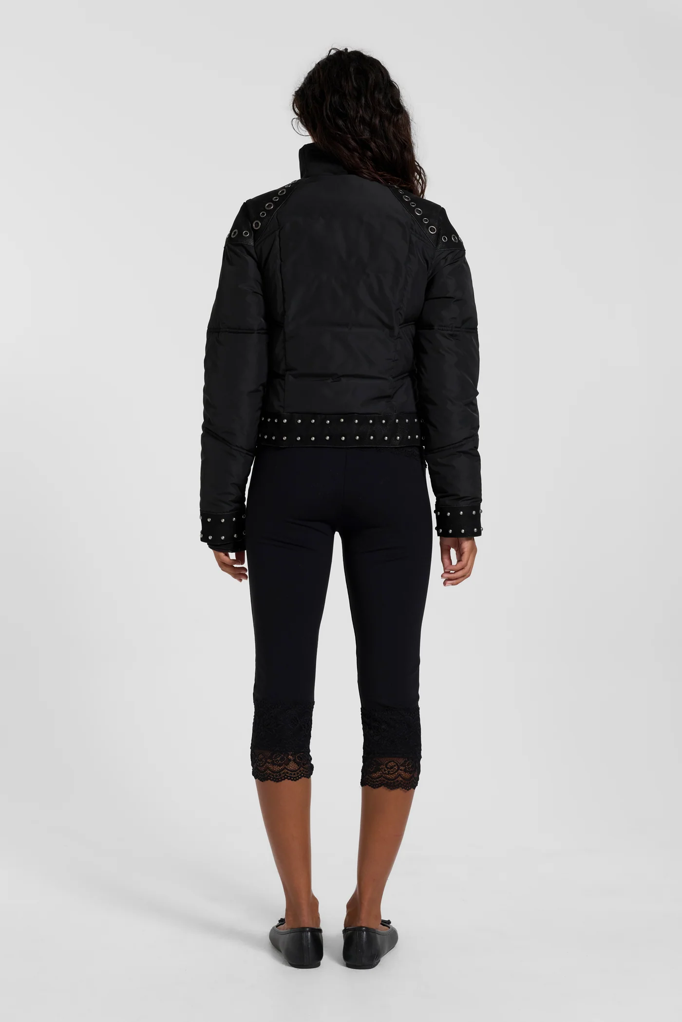 Stormie Studded Fitted Puffer Jacket 8 Stormie Studded Fitted Puffer Jacket