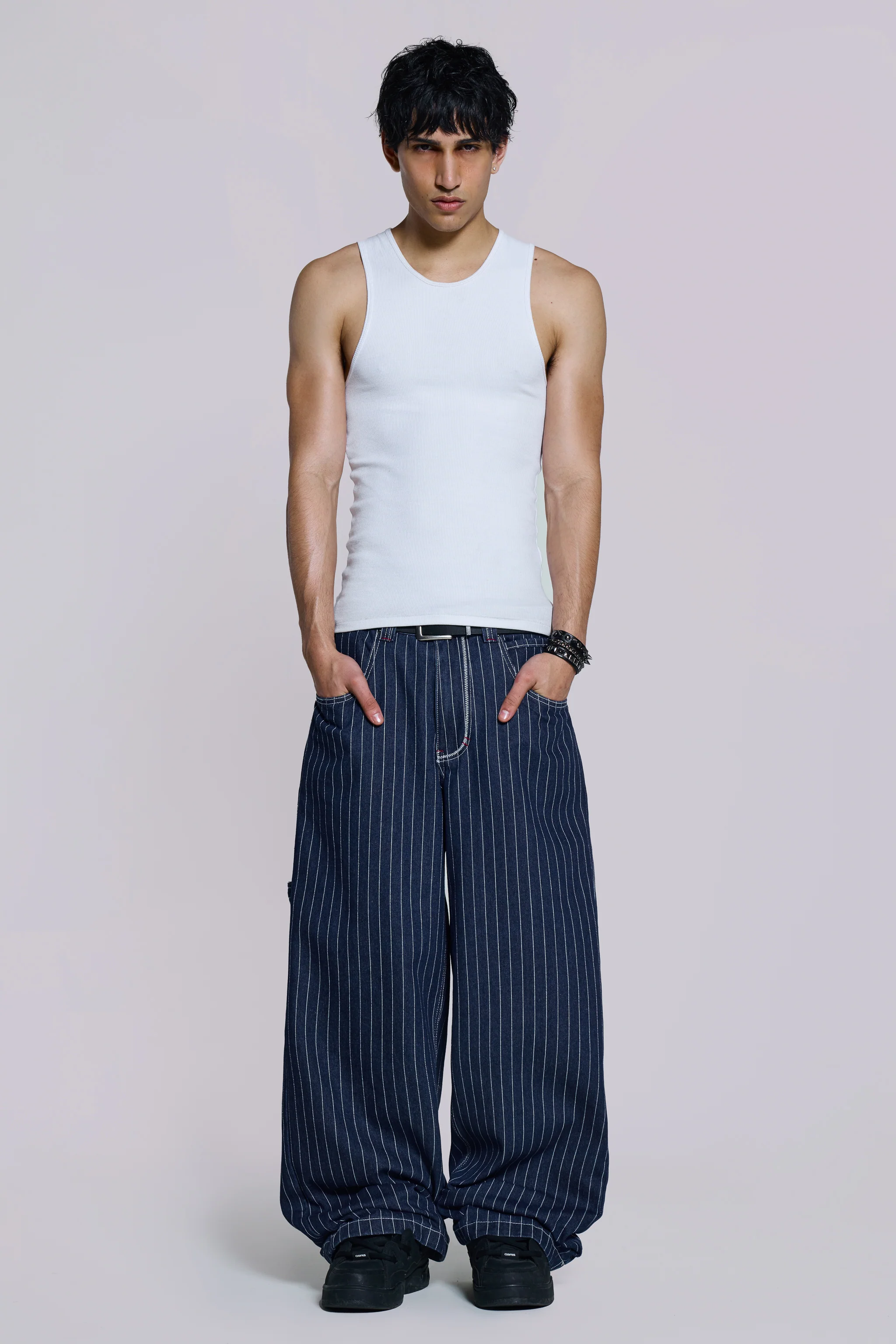 Navy Ollie Pinstripe XL Colossus Jeans 2 Navy Ollie Pinstripe XL Colossus Jeans