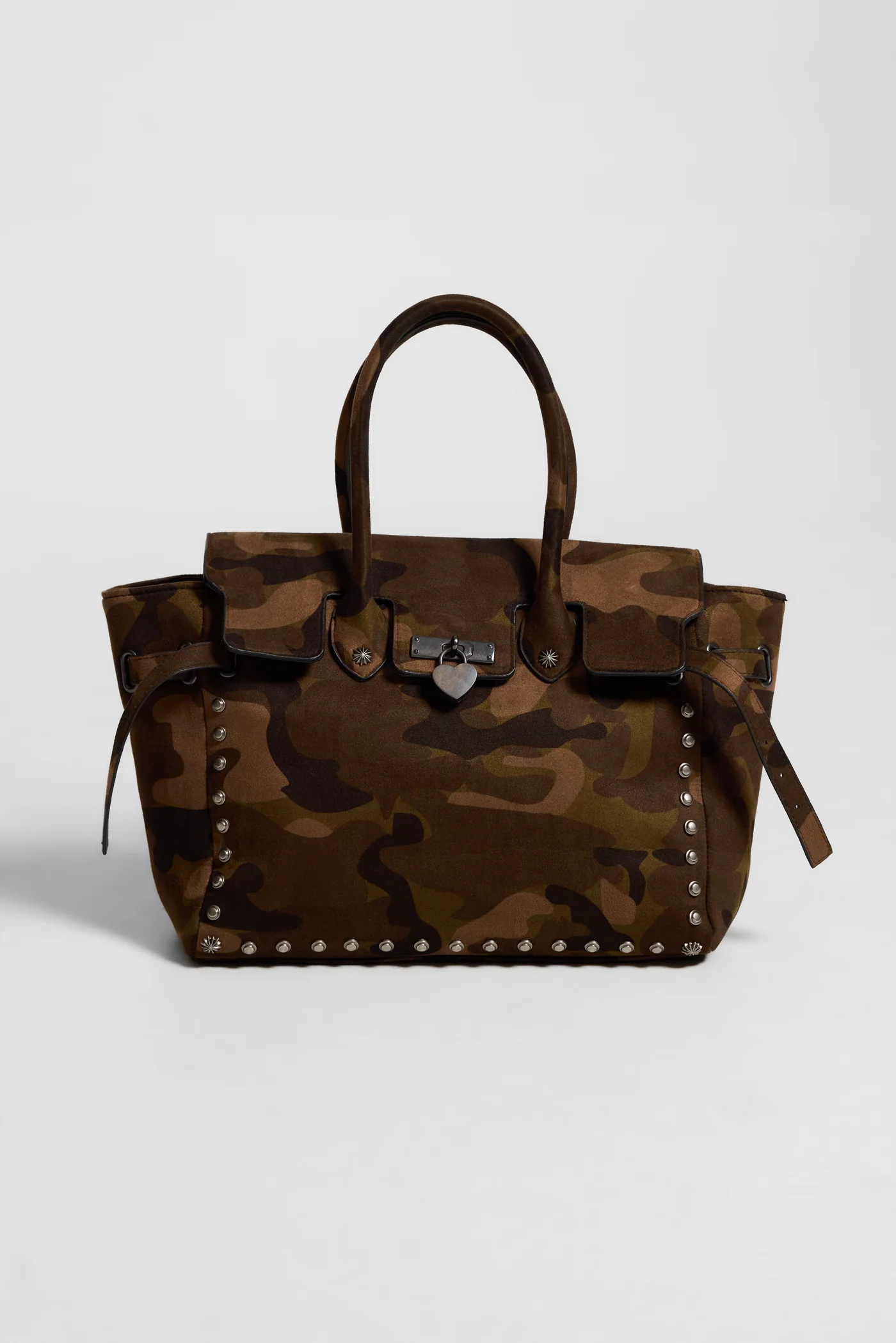 Kendra Camo PU Suede Bag 1 Kendra Camo PU Suede Bag