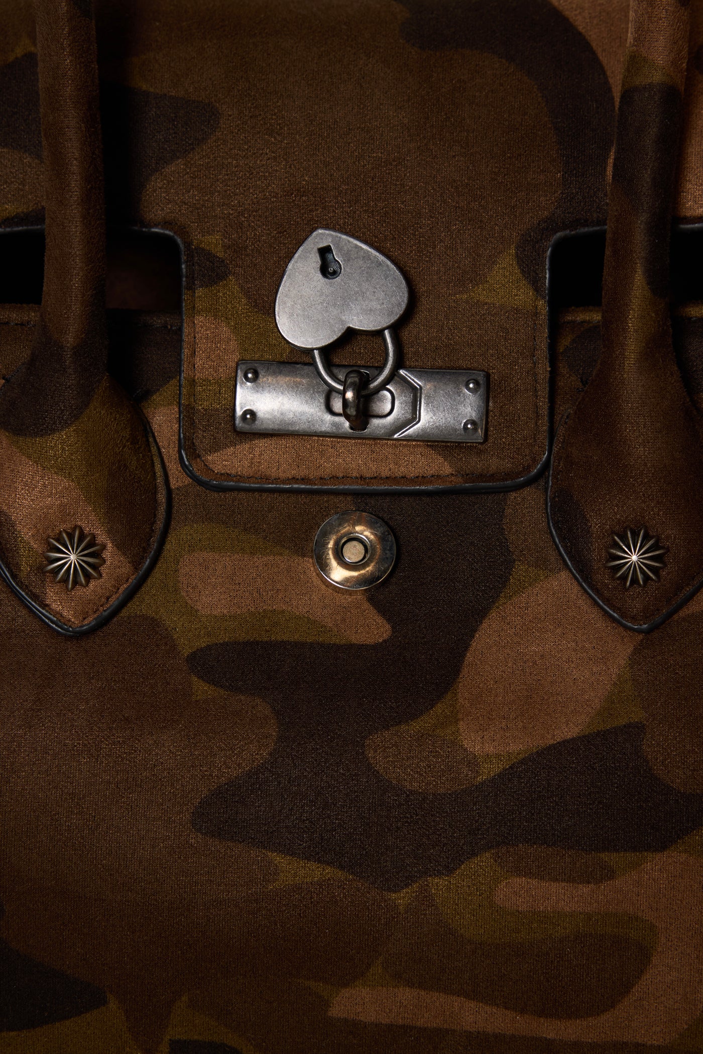 Kendra Camo PU Suede Bag 10 Kendra Camo PU Suede Bag