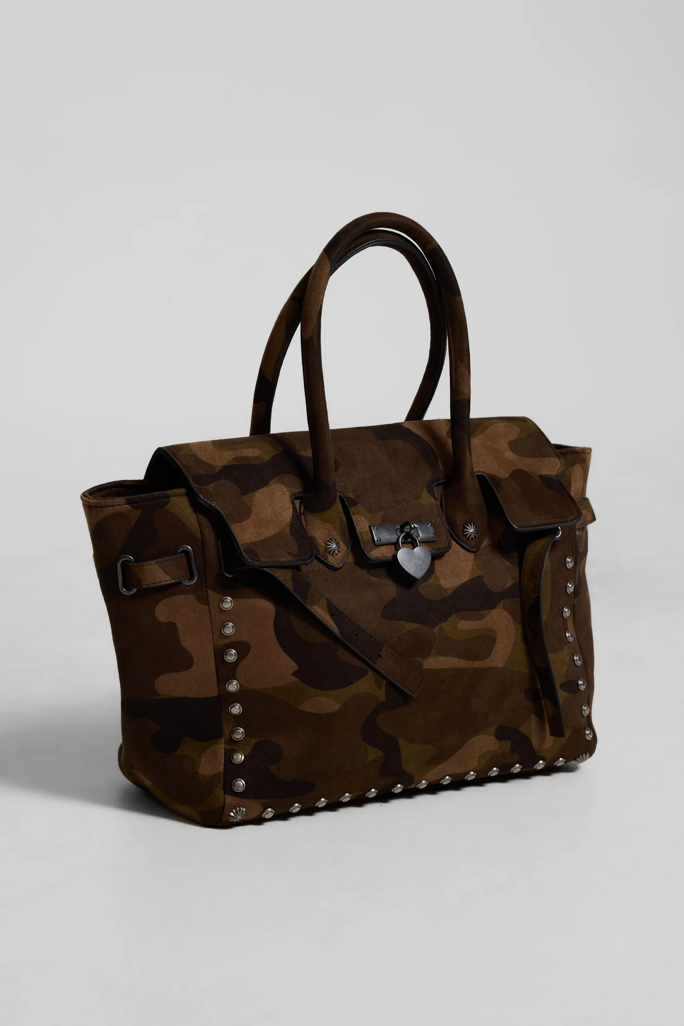 Kendra Camo PU Suede Bag 6 Kendra Camo PU Suede Bag
