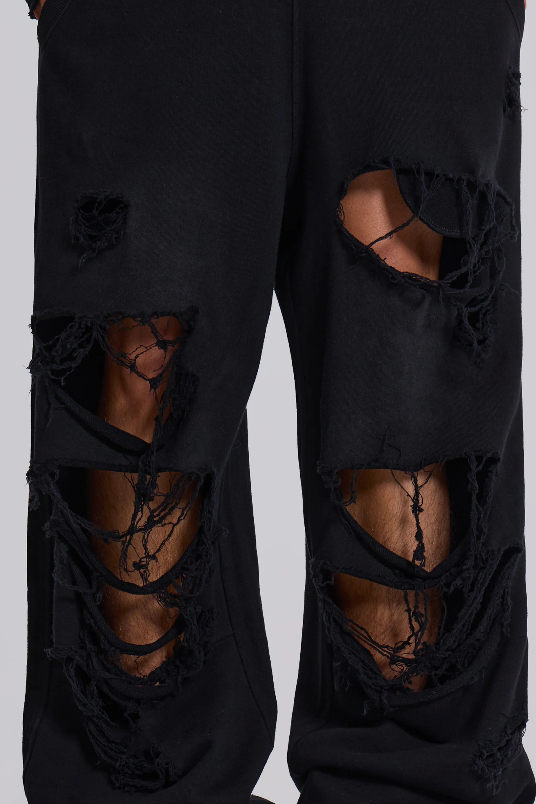 Distressed Black Baggy Monster Joggers 9 Distressed Black Baggy Monster Joggers
