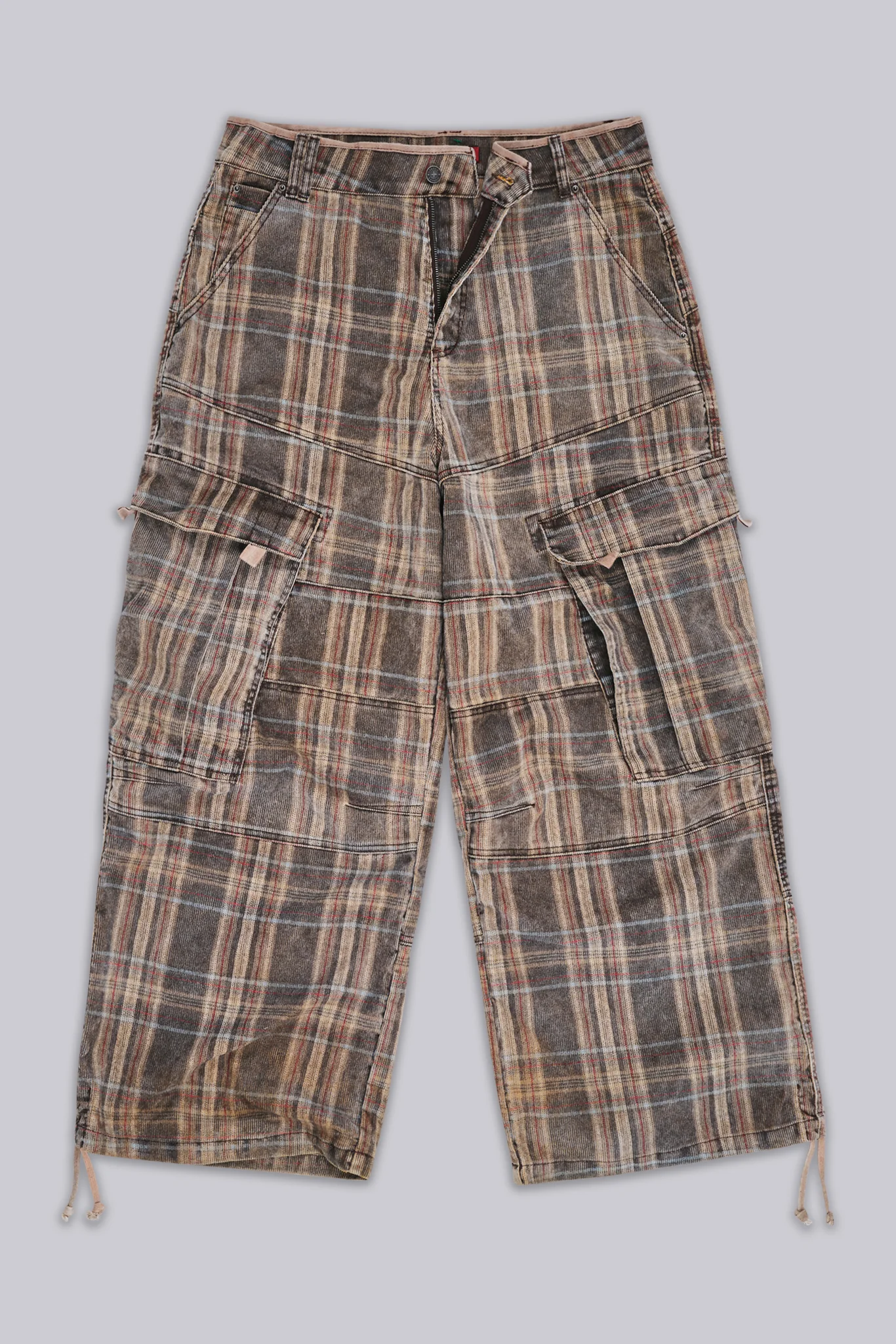 Brown Check Cadet Cargos 2 Brown Check Cadet Cargos