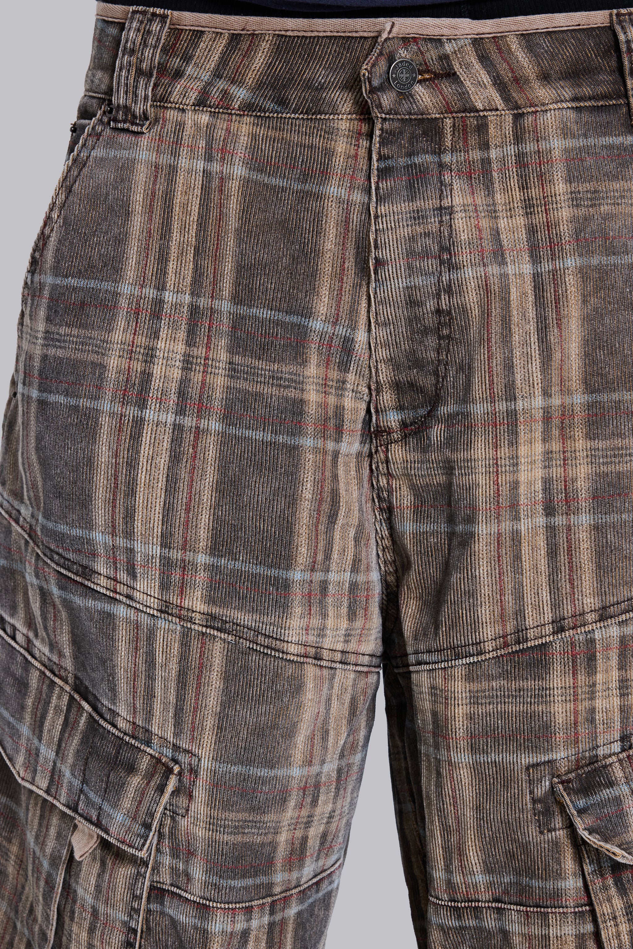 Brown Check Cadet Cargos 9 Brown Check Cadet Cargos