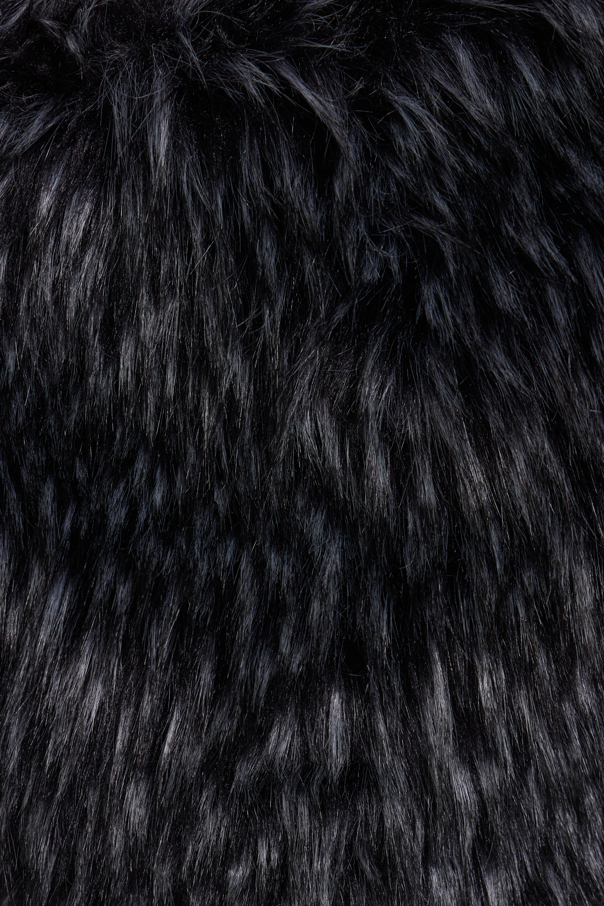 Zeka Faux Fur Knit Shrug 7 Zeka Faux Fur Knit Shrug