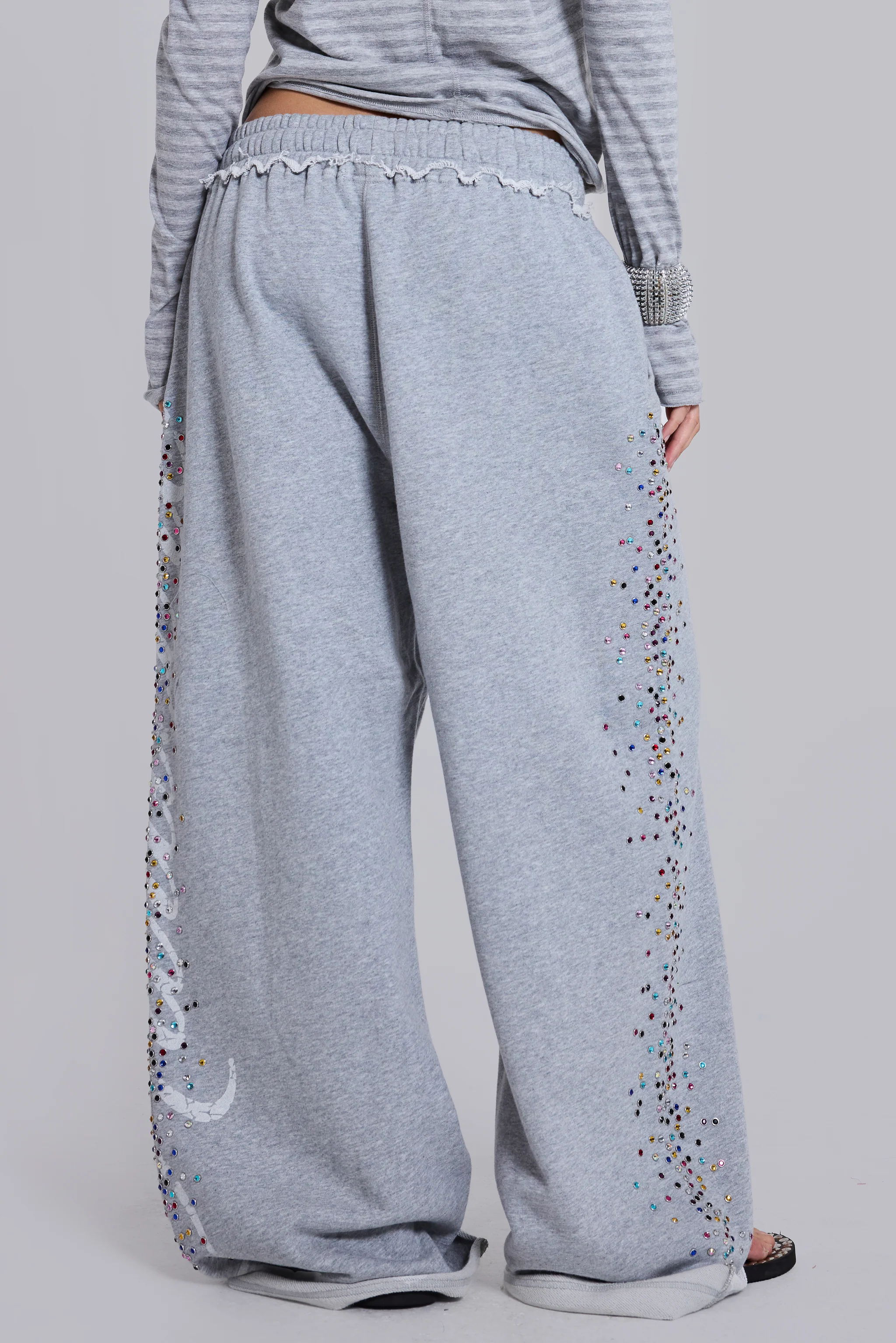 Grey Marl Hardcore Jewel Monster Joggers 8 Grey Marl Hardcore Jewel Monster Joggers