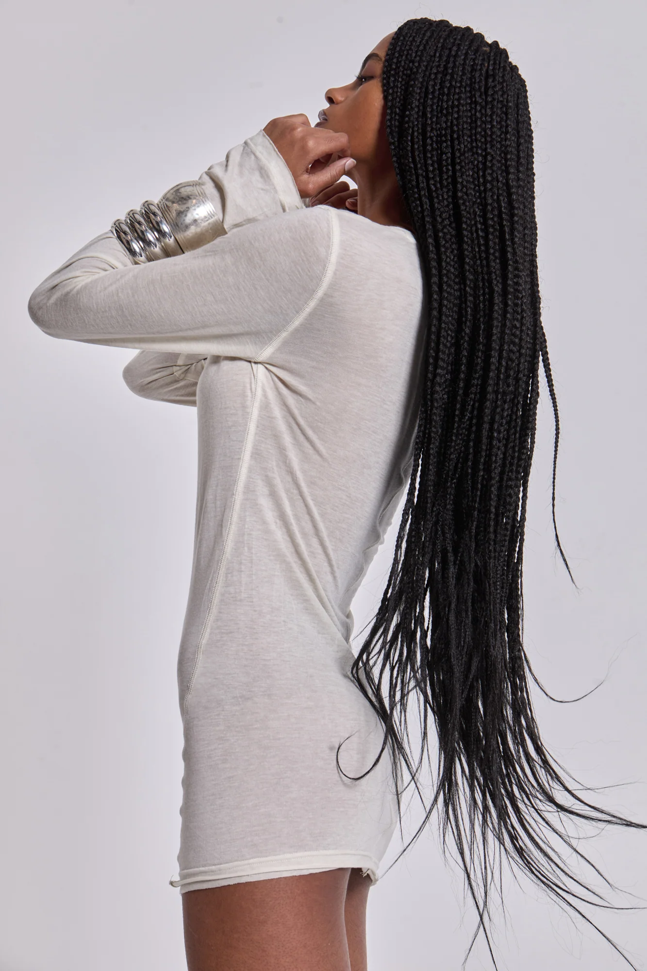 Oatmeal Mist Mini Dress 3 Oatmeal Mist Mini Dress