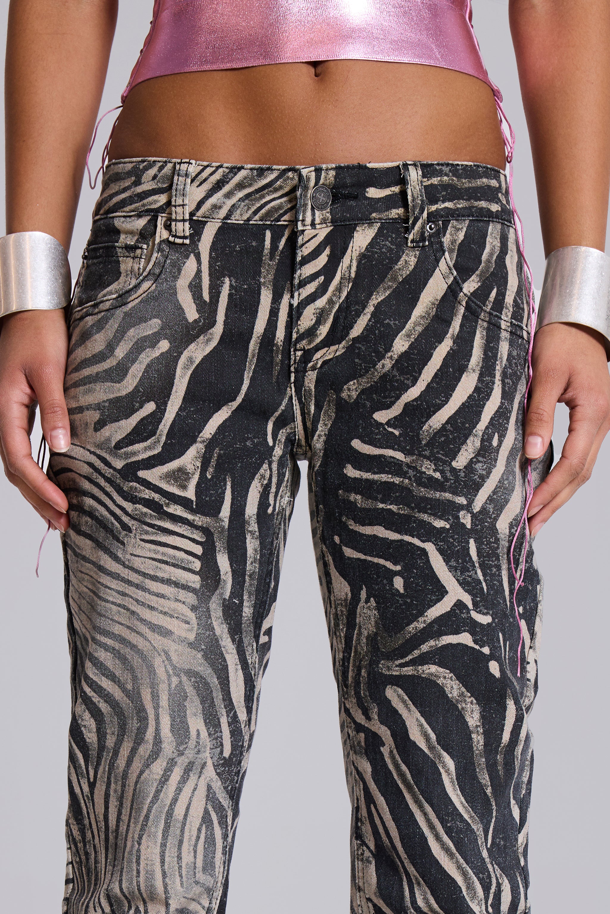 Leona Bootcut Cooper Jeans in Zebra 3 Leona Bootcut Cooper Jeans in Zebra