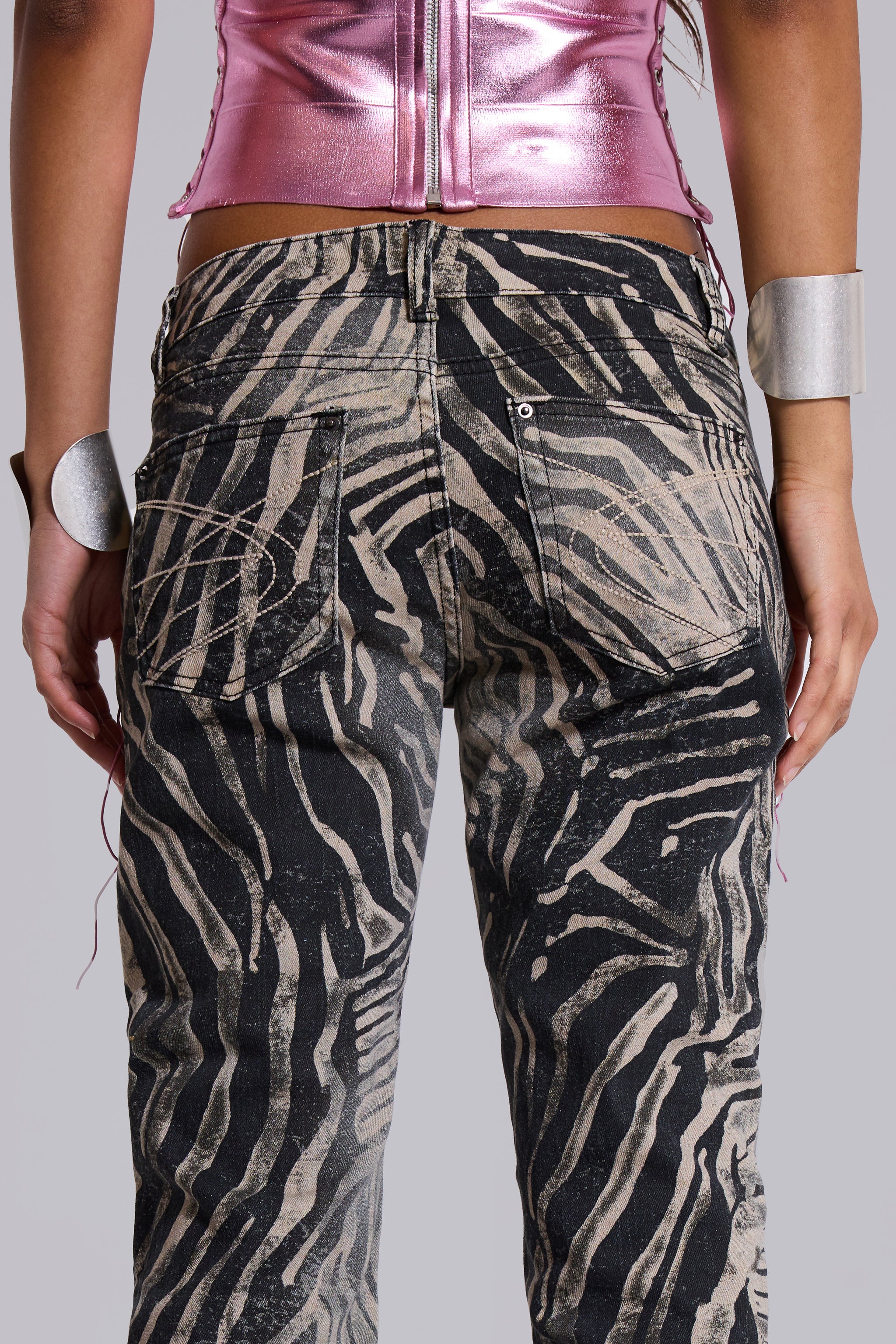 Leona Bootcut Cooper Jeans in Zebra 5 Leona Bootcut Cooper Jeans in Zebra