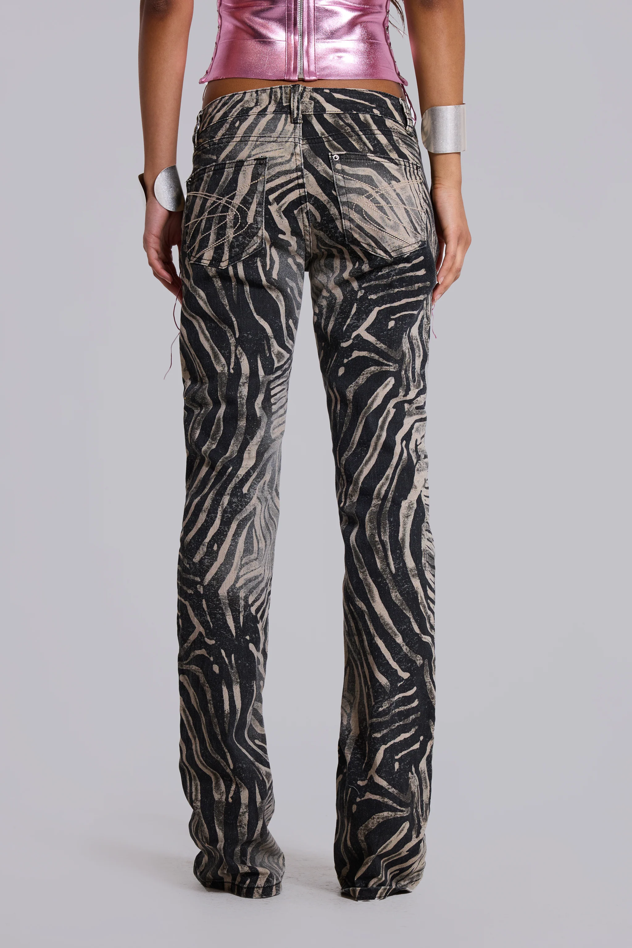 Leona Bootcut Cooper Jeans in Zebra 6 Leona Bootcut Cooper Jeans in Zebra