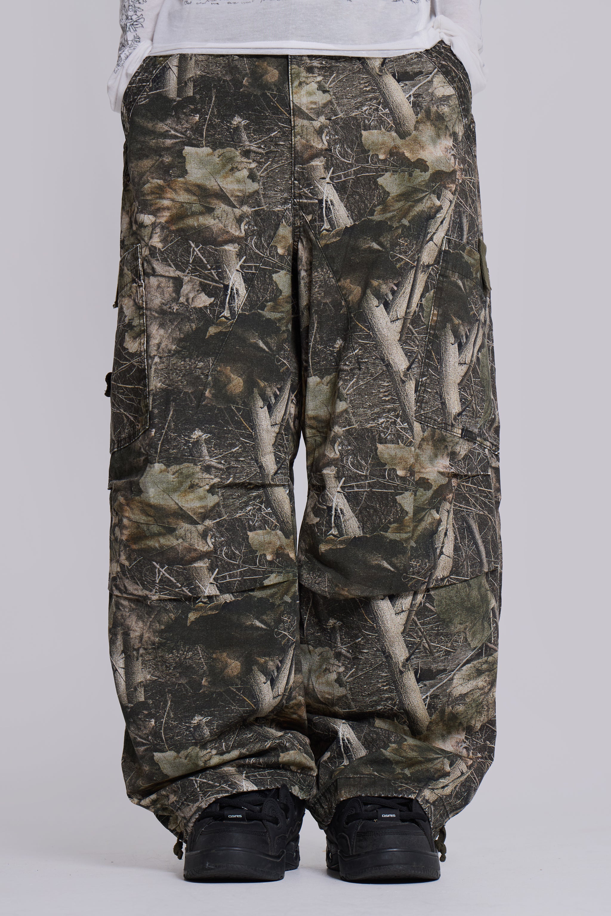 Woodland Camo Parachute Pants 1 Woodland Camo Parachute Pants