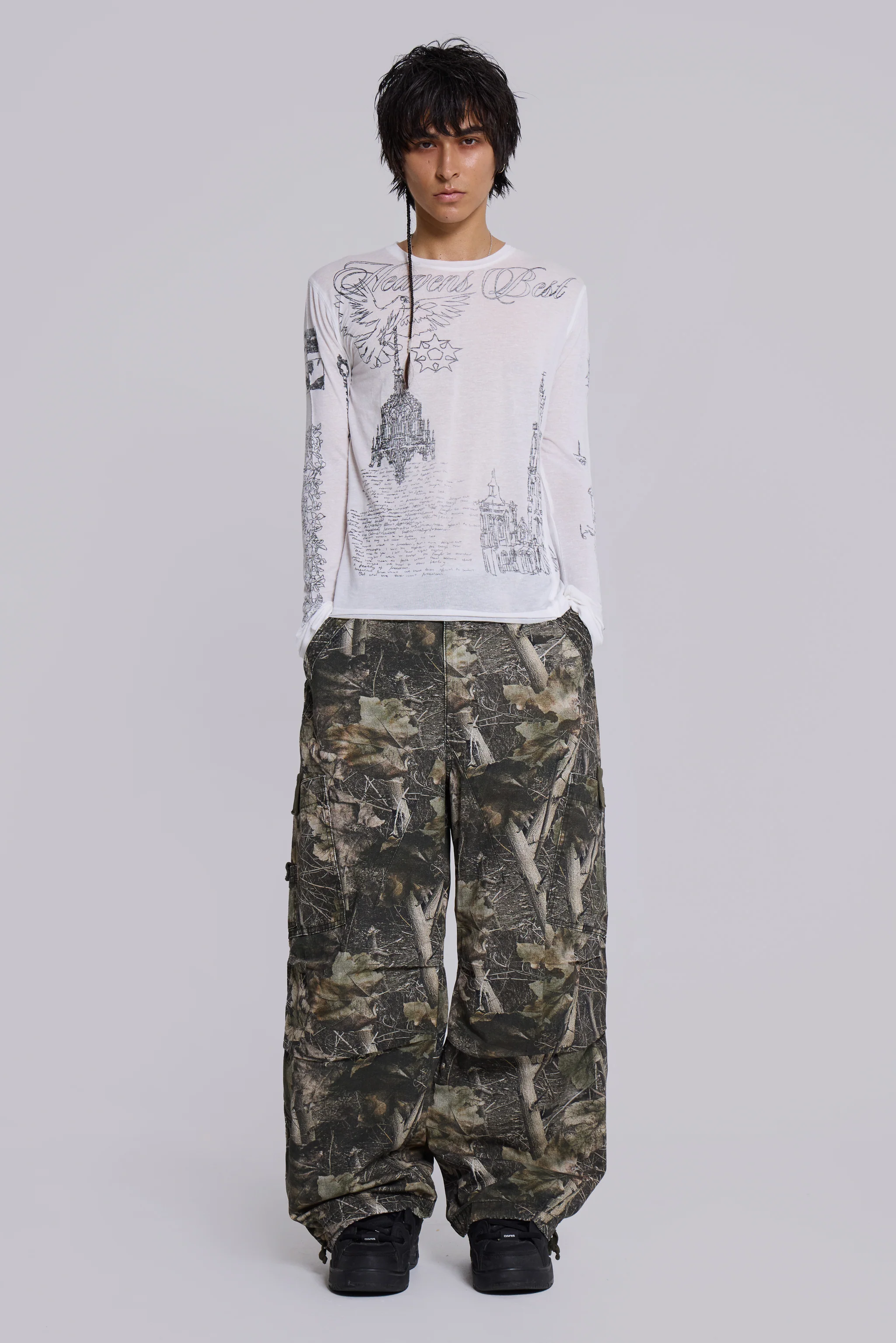 Woodland Camo Parachute Pants 2 Woodland Camo Parachute Pants