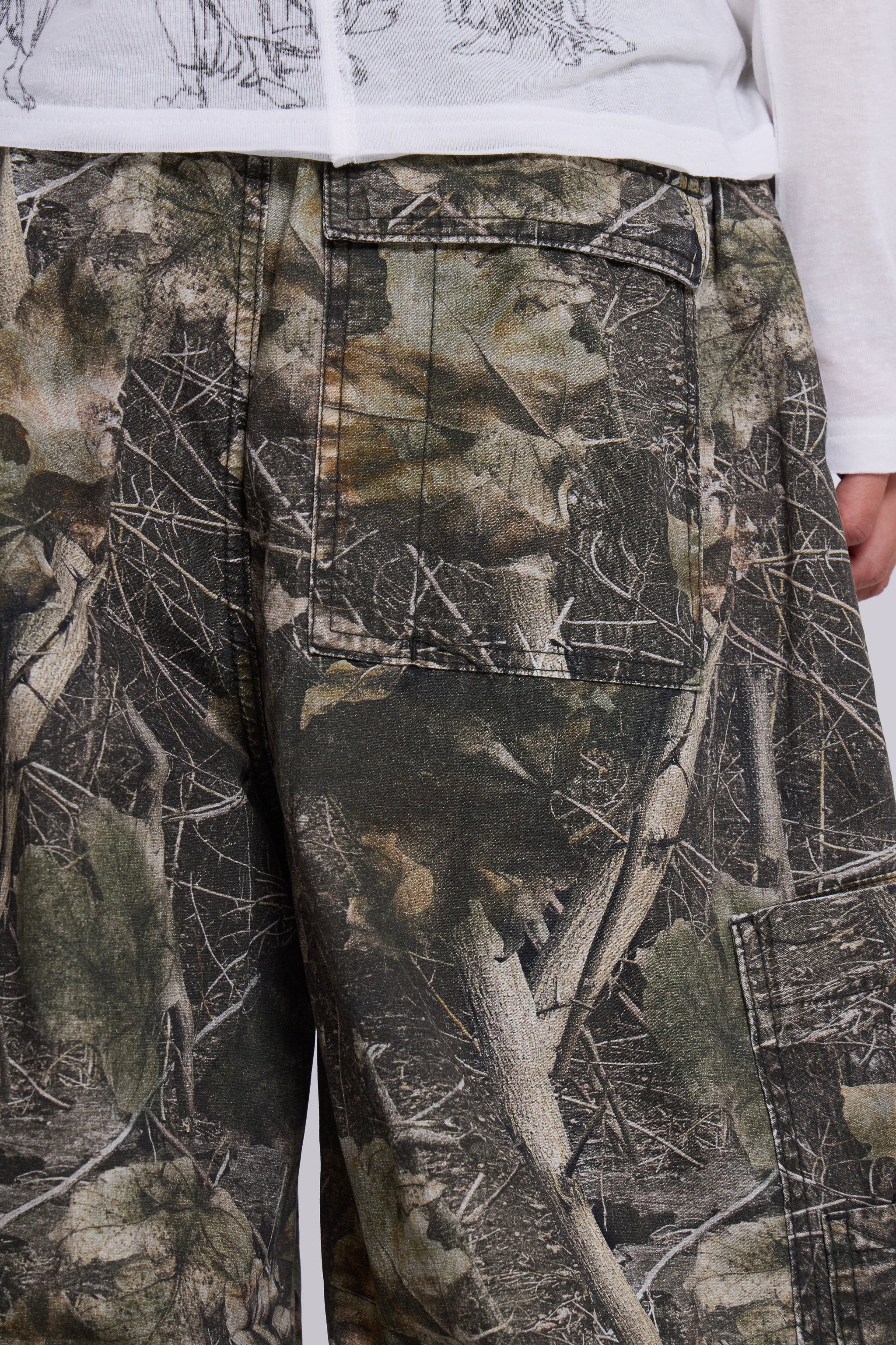 Woodland Camo Parachute Pants 4 Woodland Camo Parachute Pants