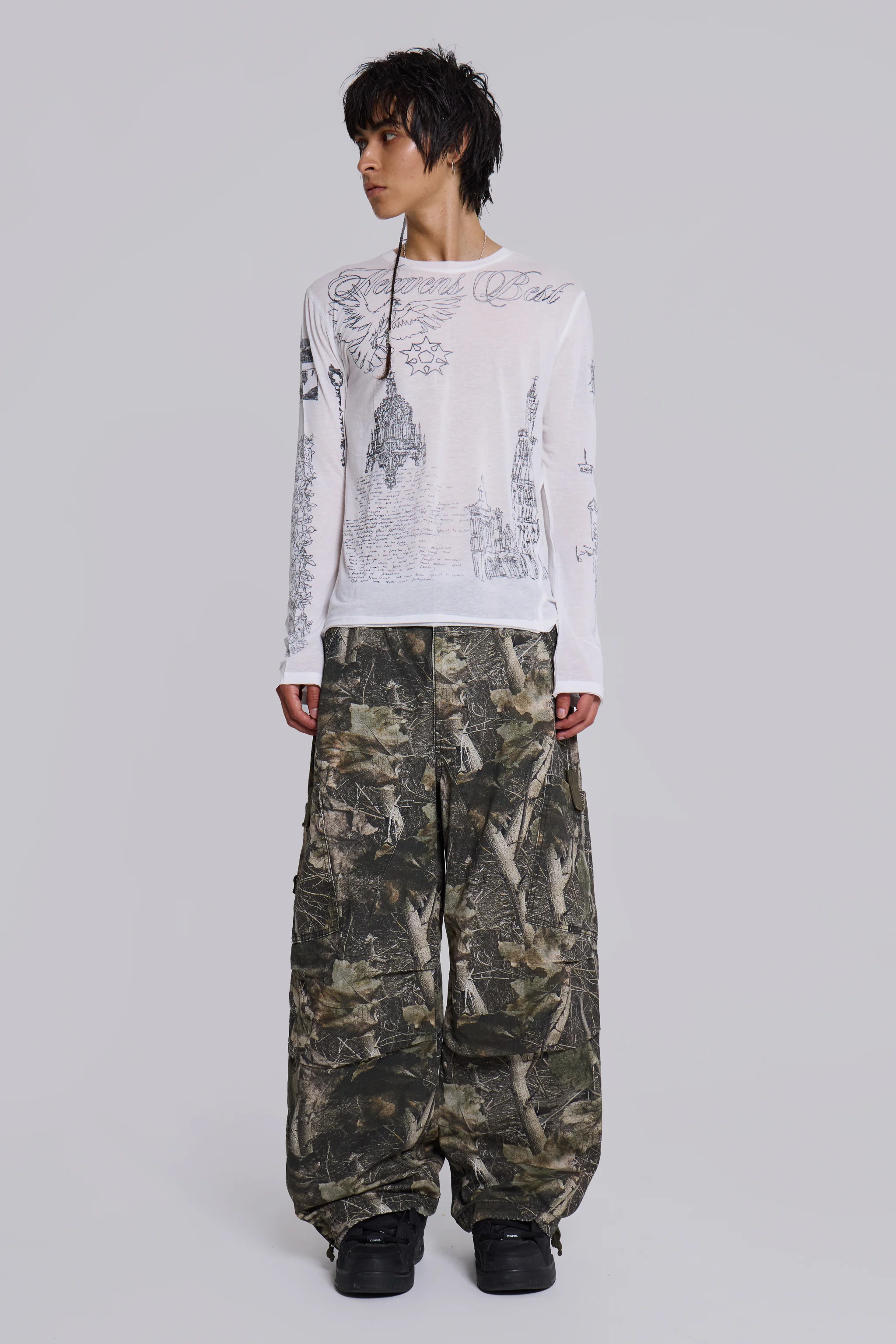 Woodland Camo Parachute Pants 7 Woodland Camo Parachute Pants