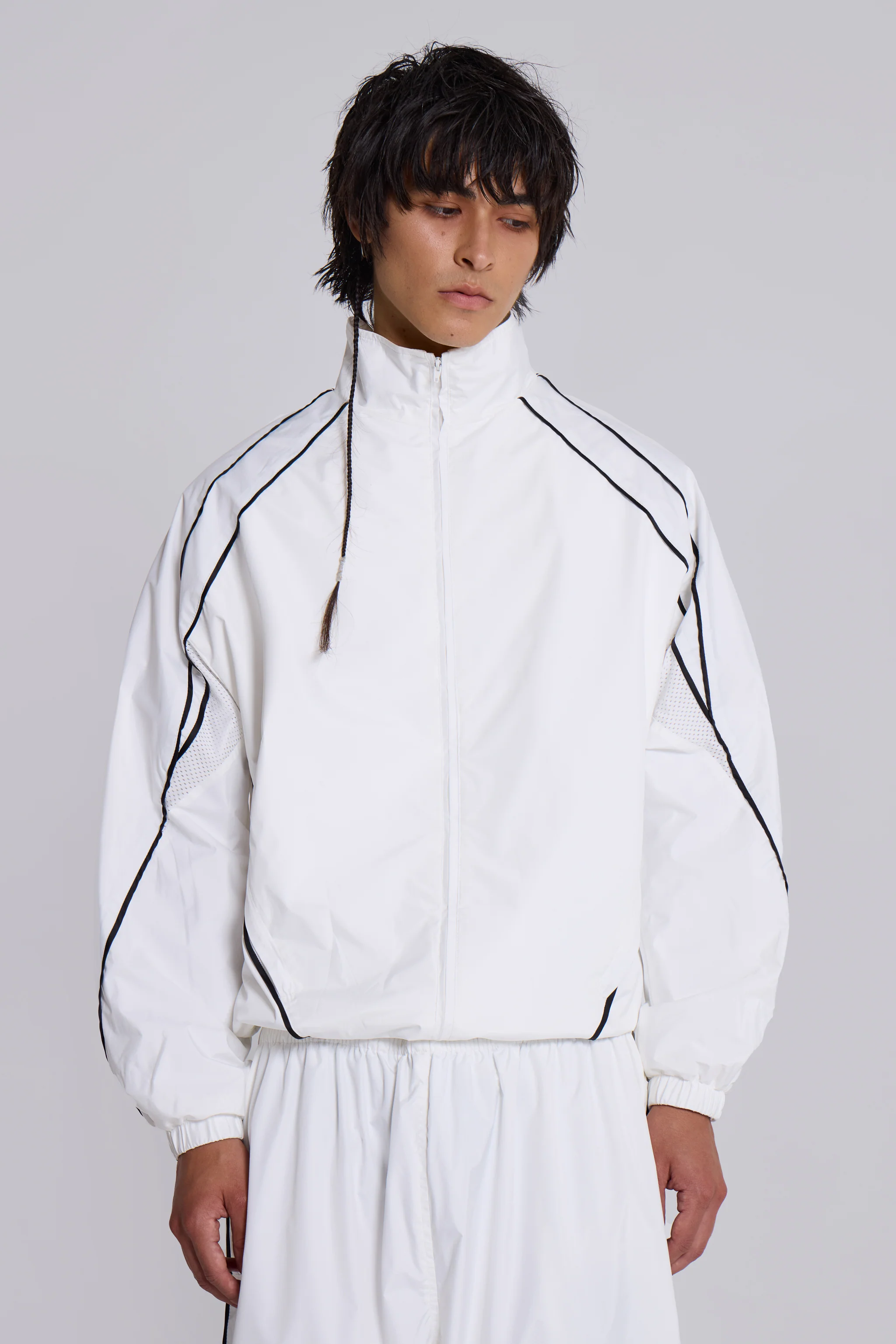 White Vapor Tracksuit Top