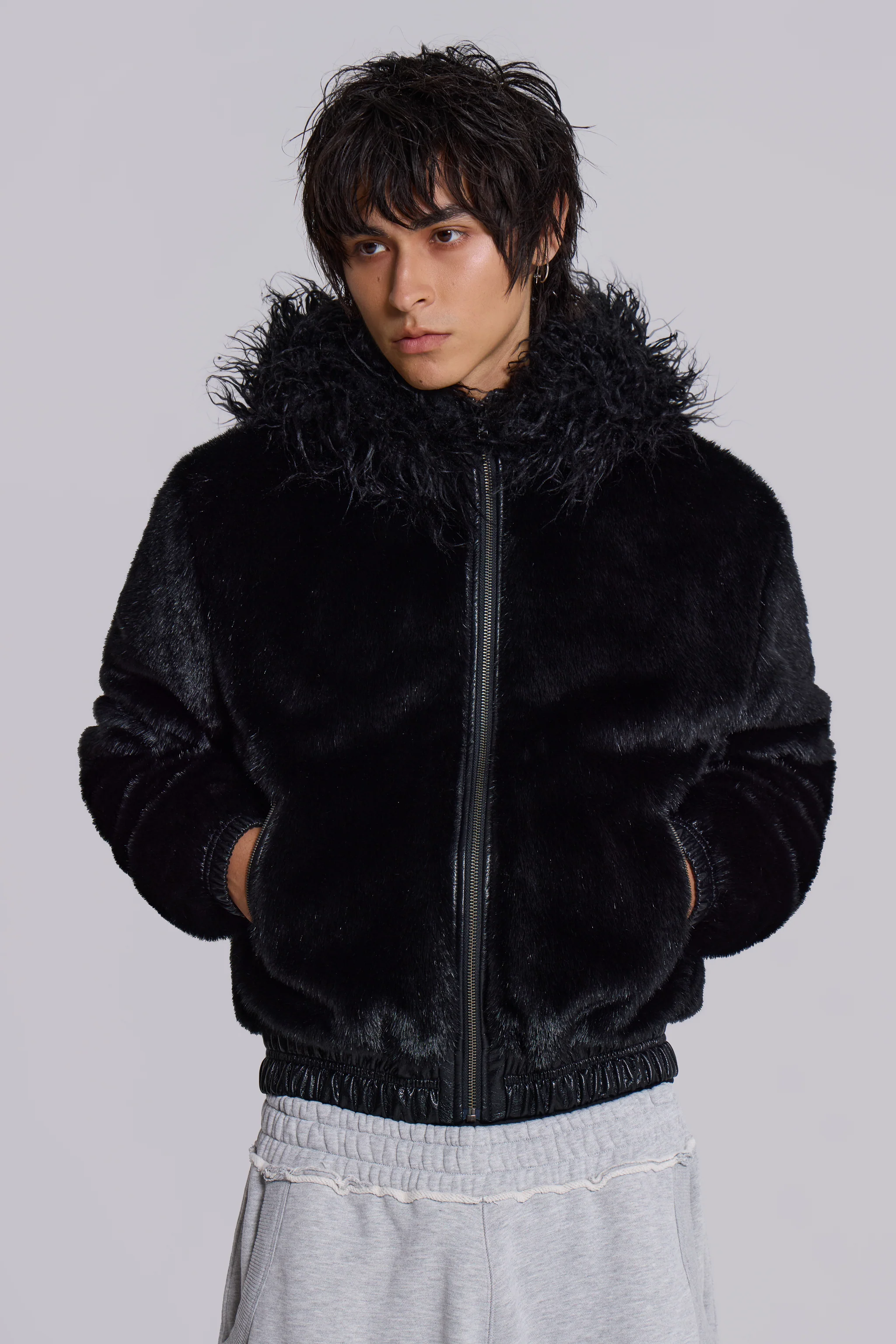 Raven Faux Fur Jacket 2 Raven Faux Fur Jacket
