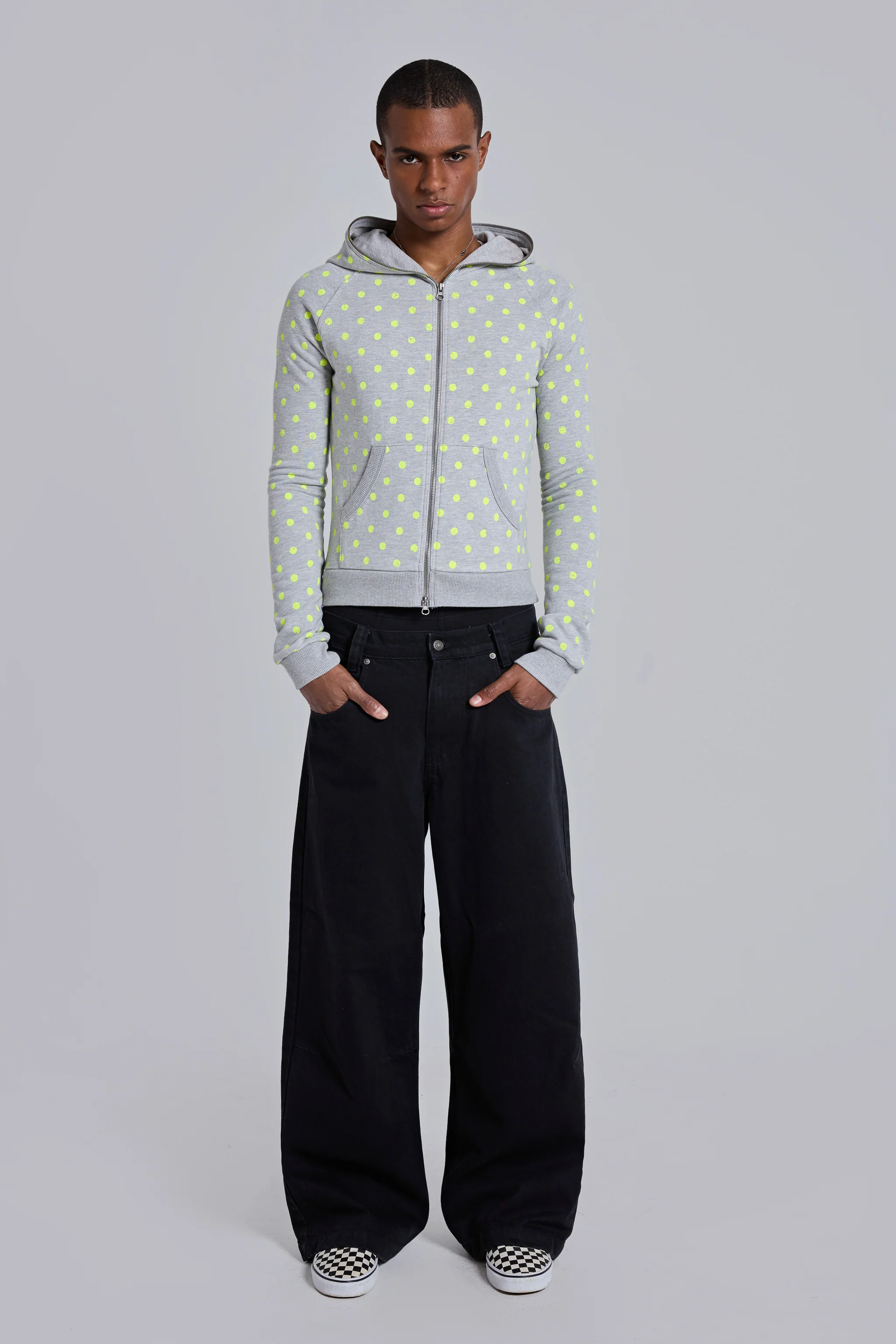 Neon Polkadot Hoodie 3 Neon Polkadot Hoodie