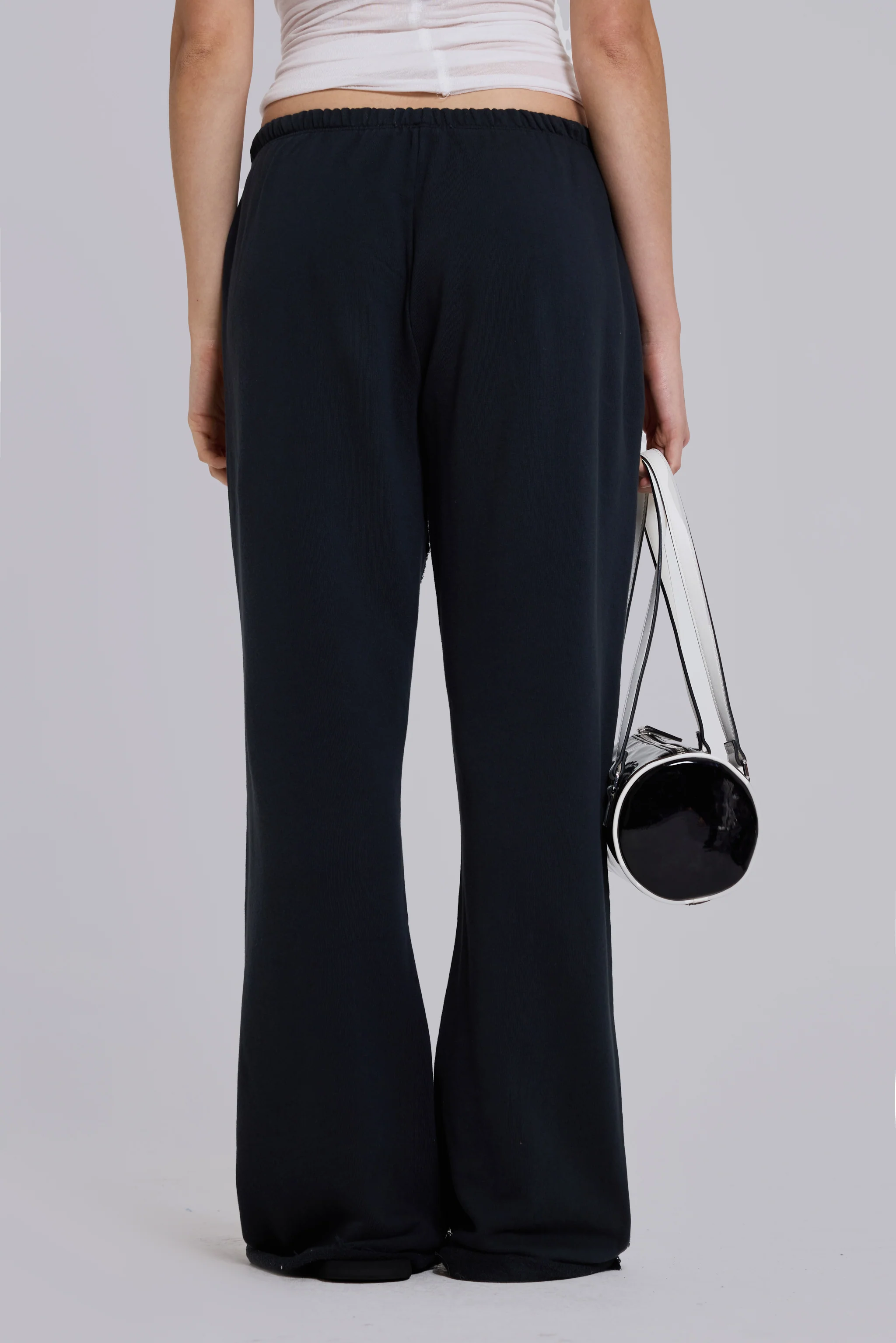 Cleo Slouchy Bootcut Jogger in Black 5 Cleo Slouchy Bootcut Jogger in Black