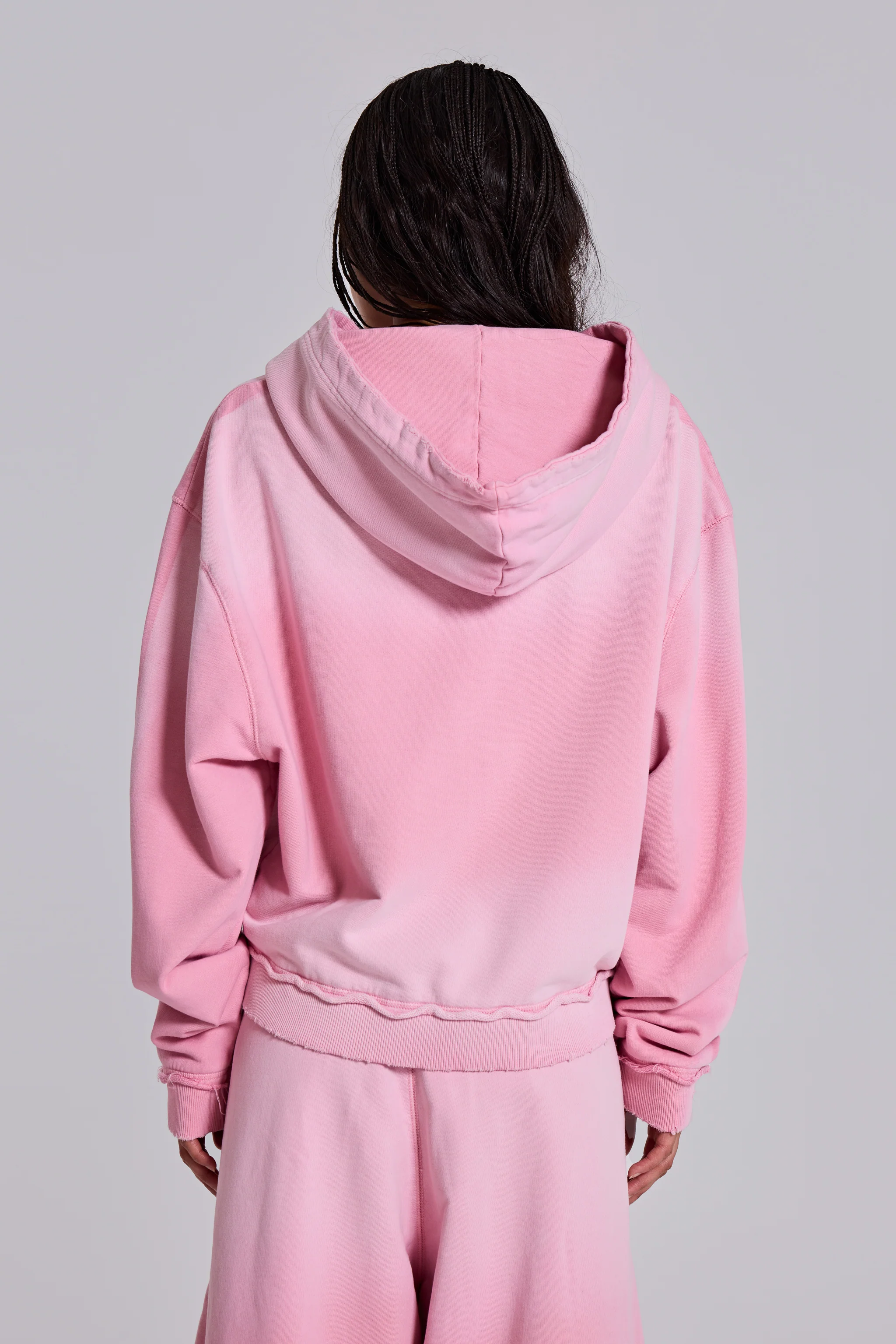 Pink Sporty Baggy Monster Hoodie 2 Pink Sporty Baggy Monster Hoodie