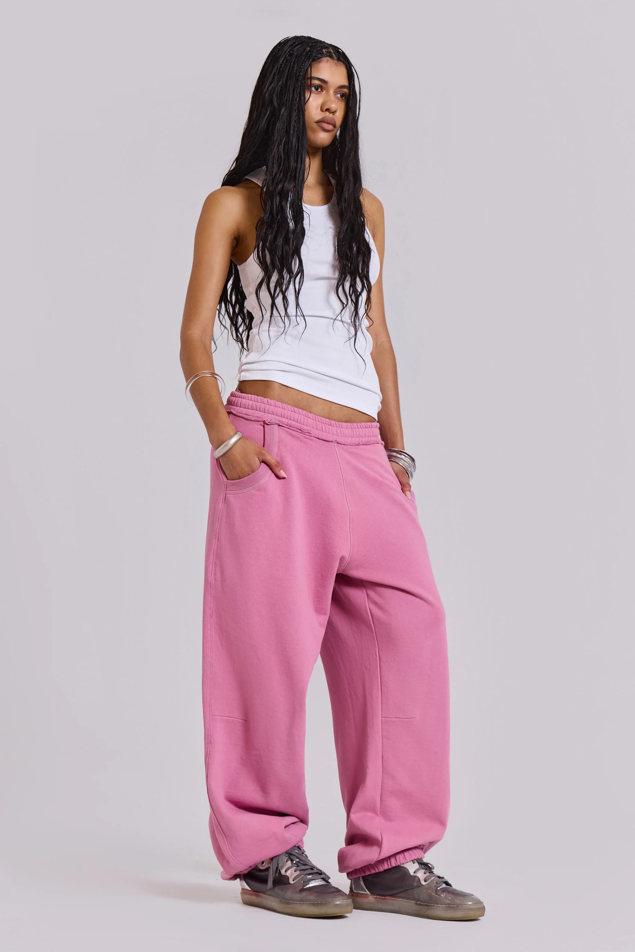 White Rib Longline Vest 10 White Rib Longline Vest