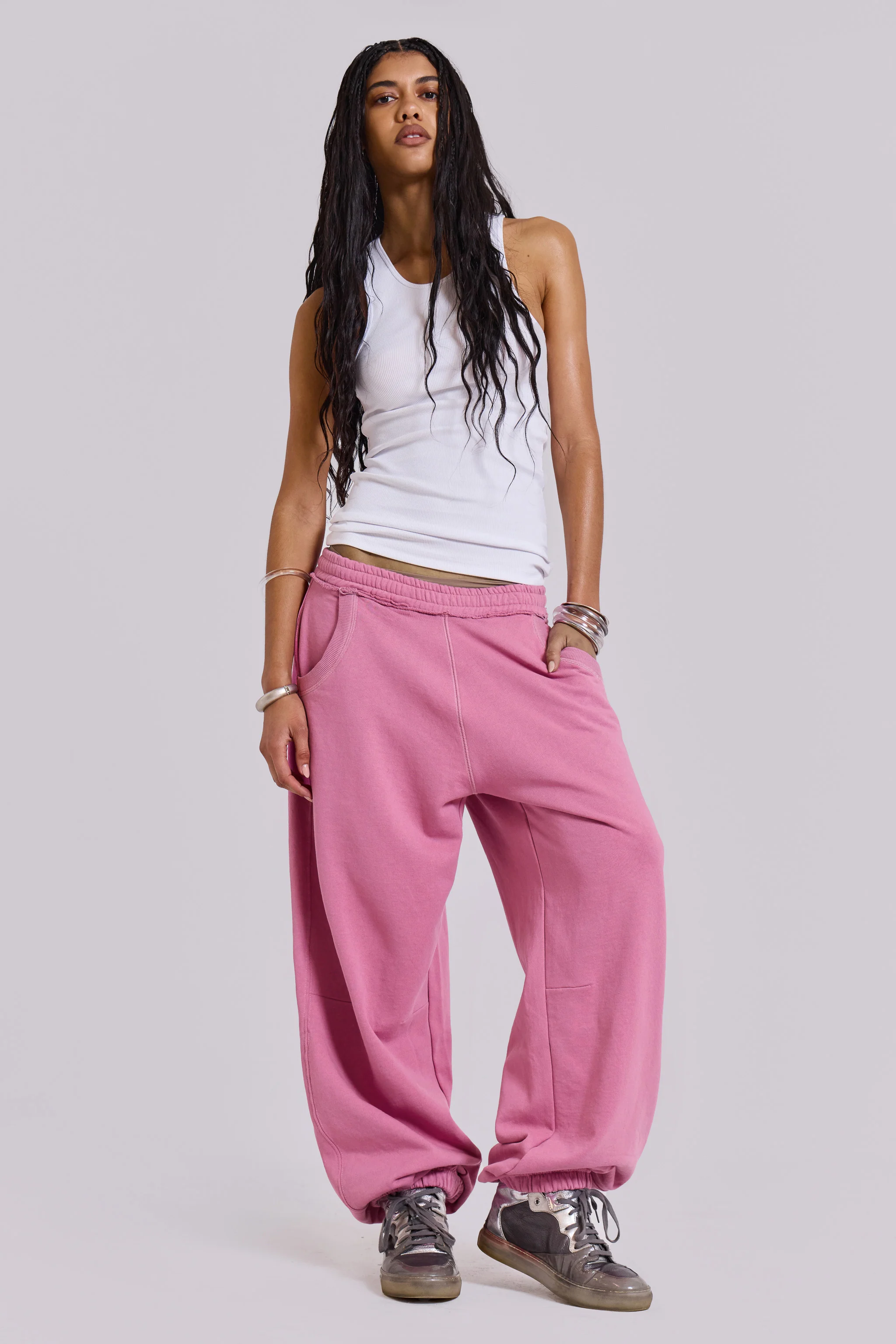 White Rib Longline Vest 11 White Rib Longline Vest