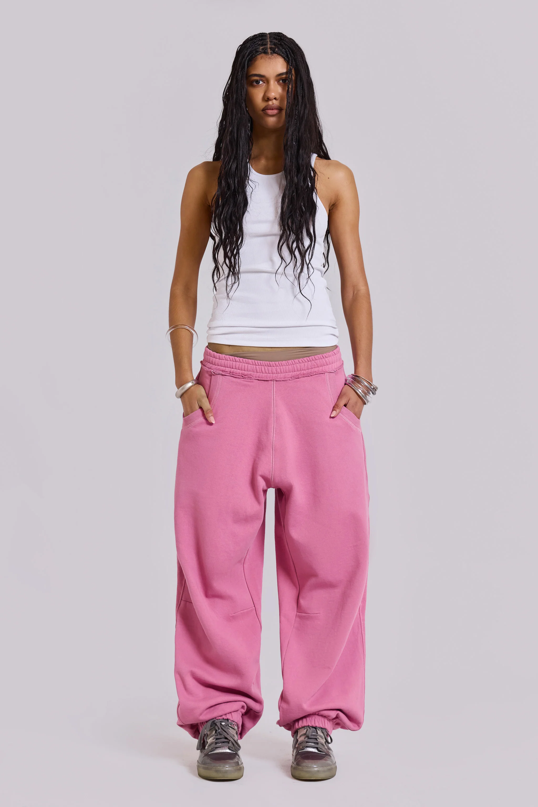 White Rib Longline Vest 12 White Rib Longline Vest