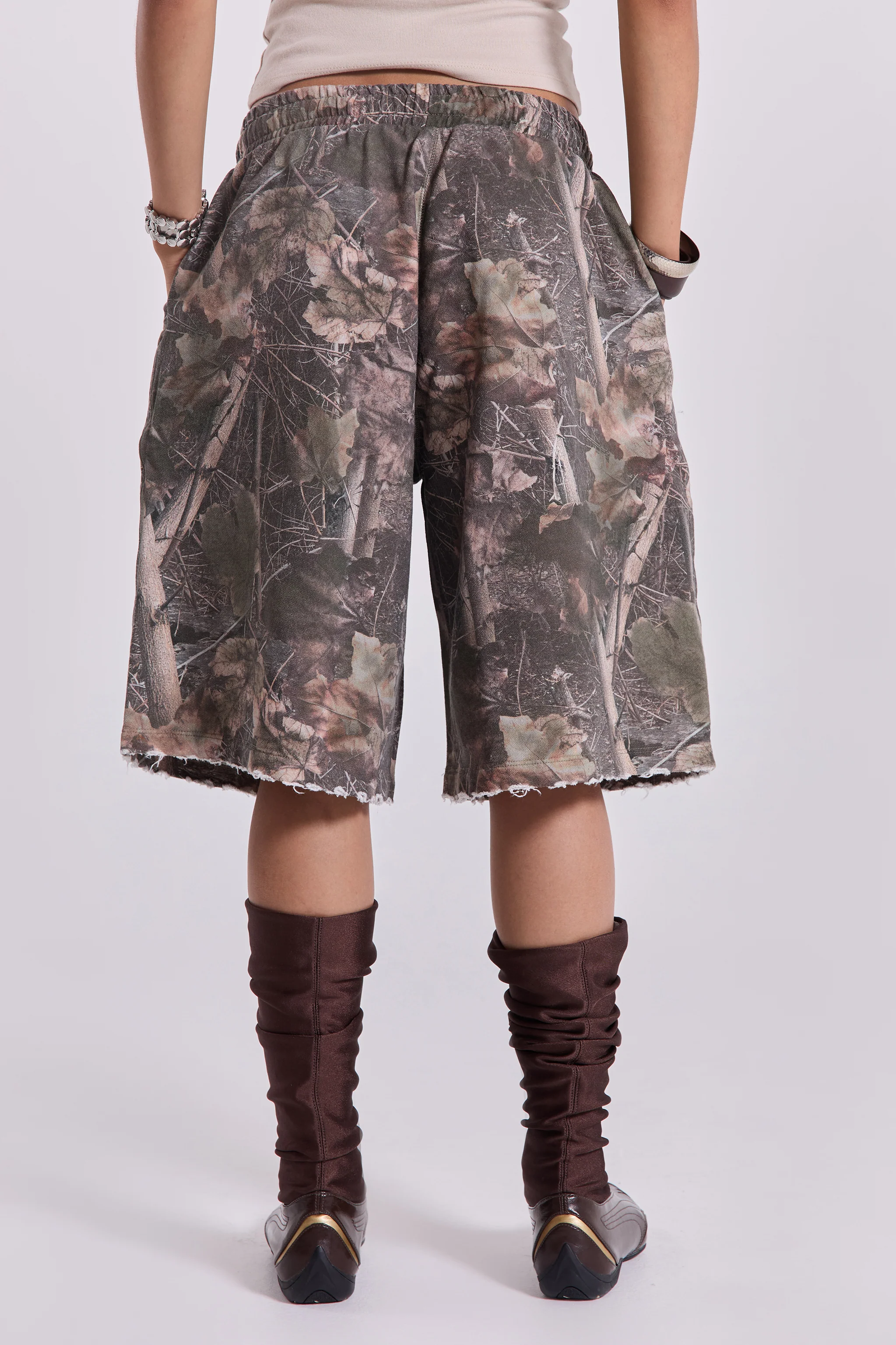 Woodland Camo Monster Jogger Shorts 3 Woodland Camo Monster Jogger Shorts
