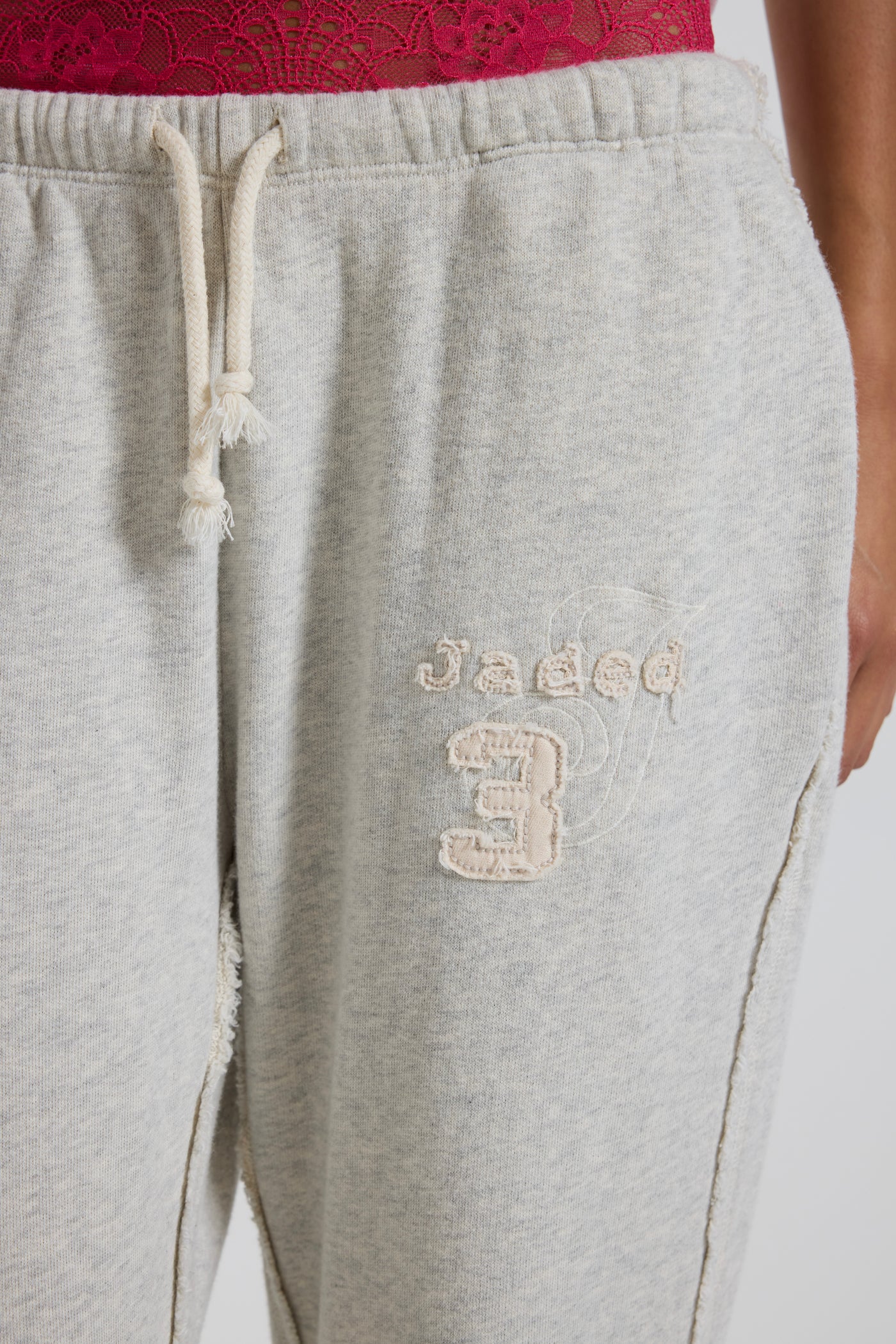 Cleo Slouchy Bootcut Jogger in Grey Marl 11 Cleo Slouchy Bootcut Jogger in Grey Marl