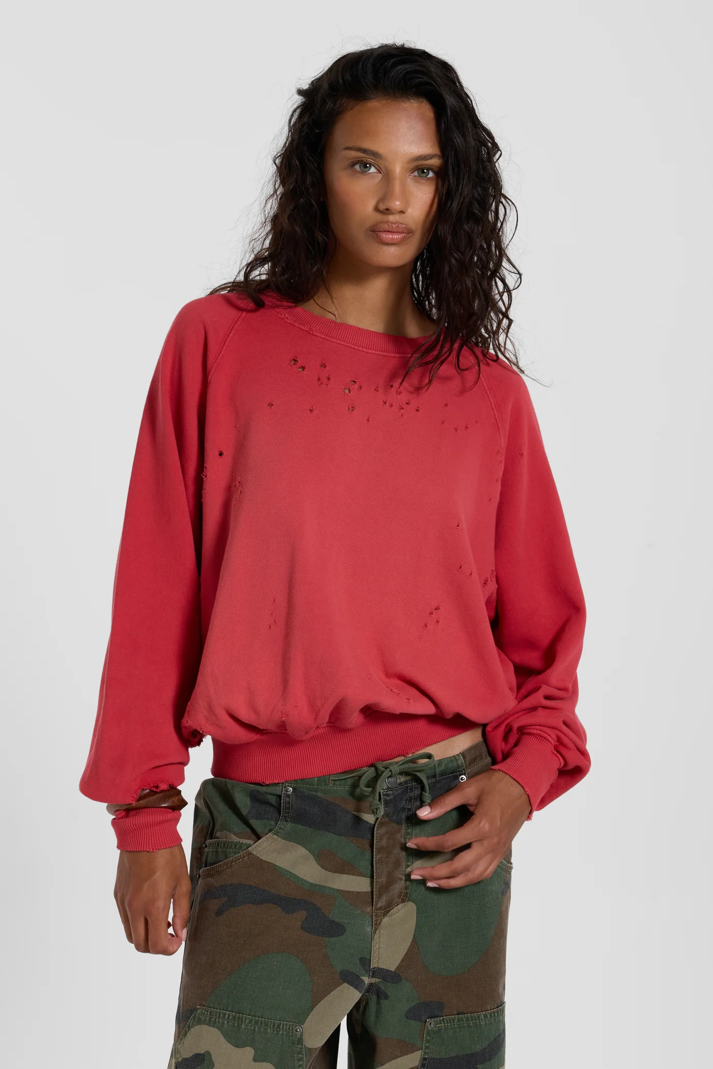 Red Sun Fade Crewneck 1 Red Sun Fade Crewneck