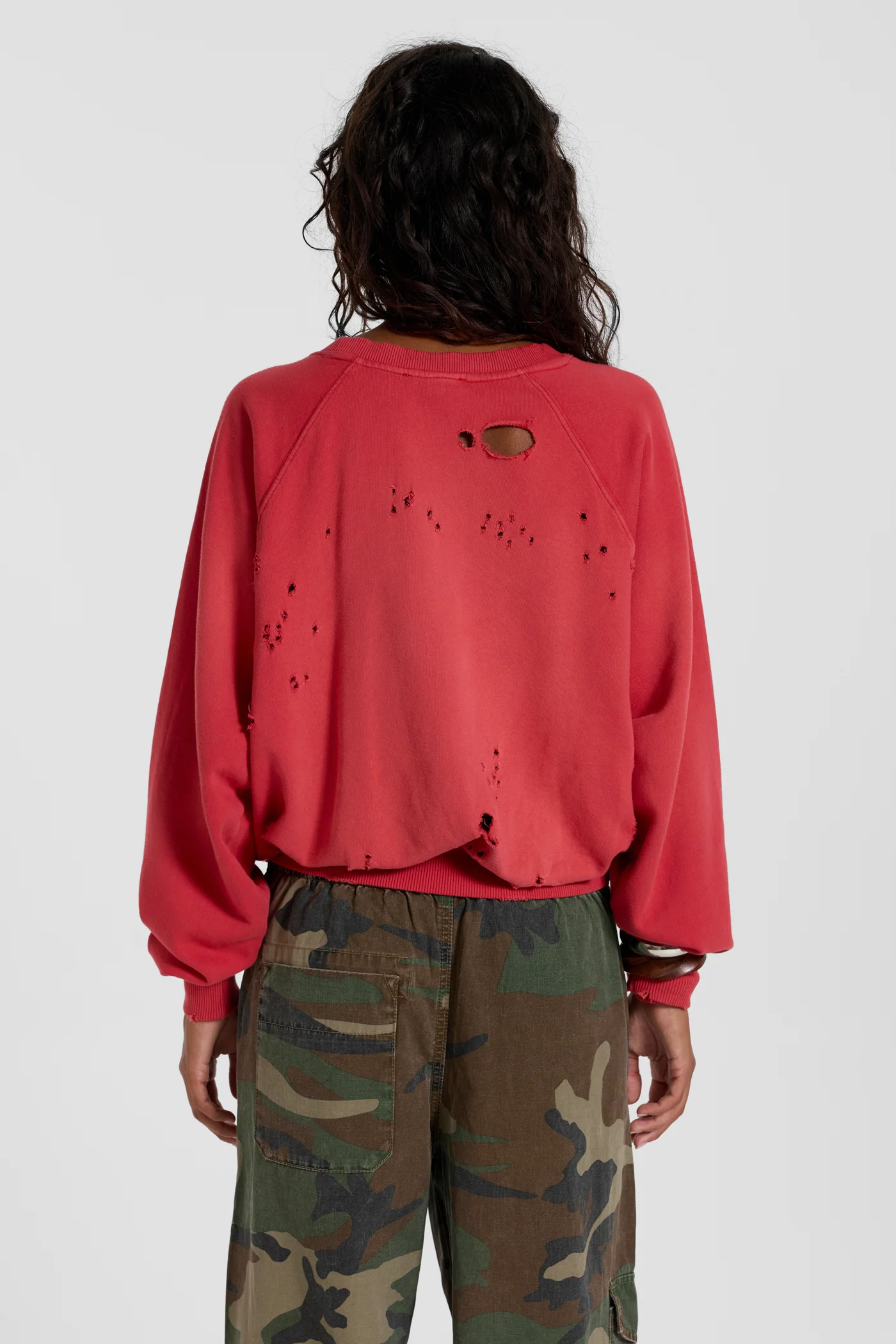 Red Sun Fade Crewneck 2 Red Sun Fade Crewneck