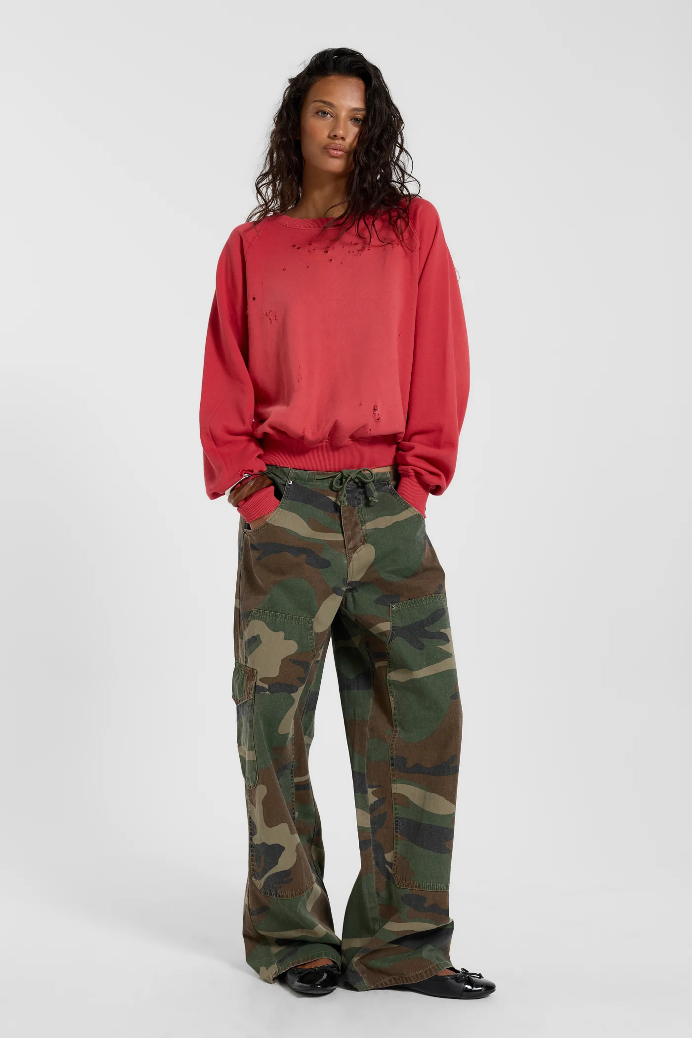 Red Sun Fade Crewneck 3 Red Sun Fade Crewneck