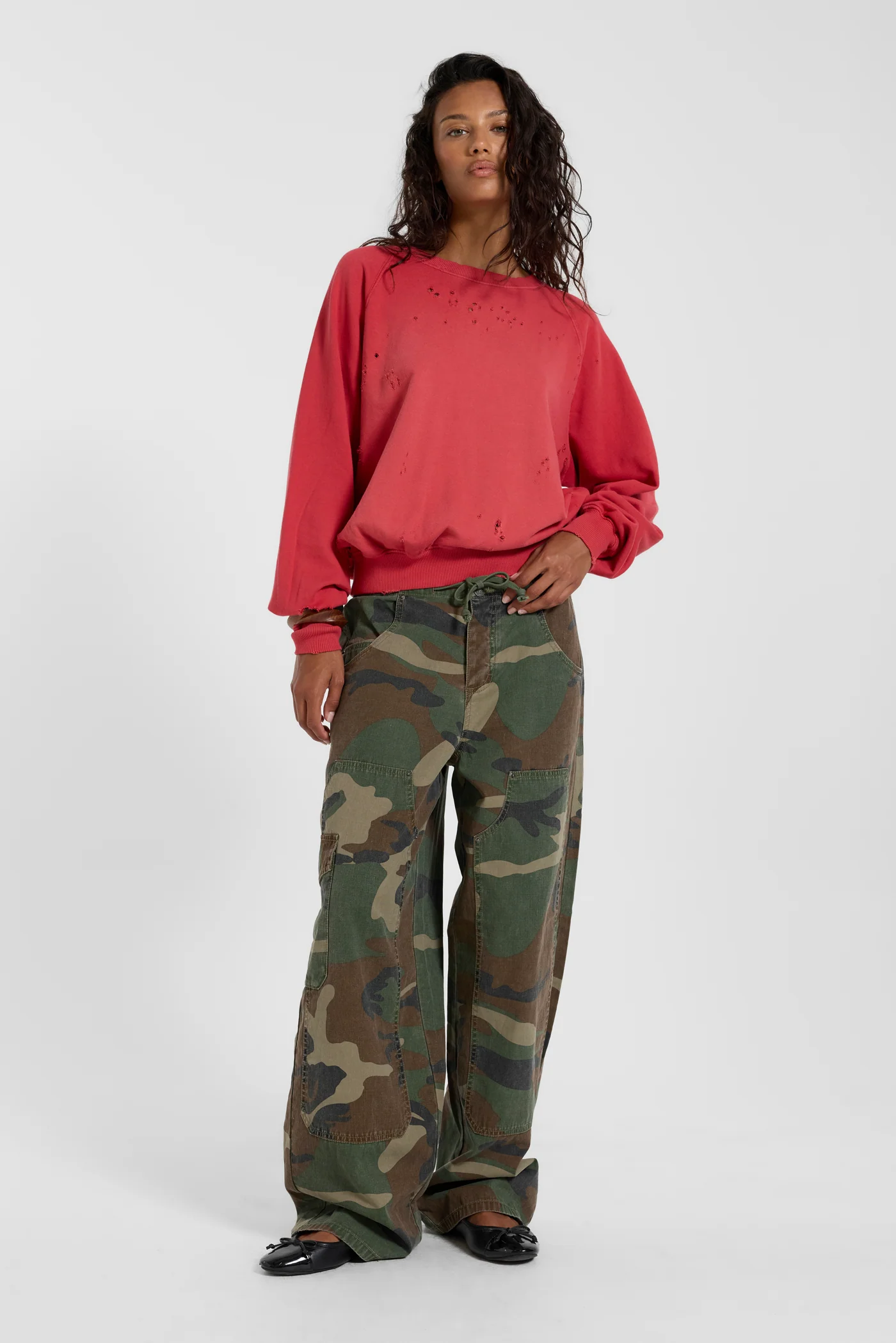 Red Sun Fade Crewneck 7 Red Sun Fade Crewneck