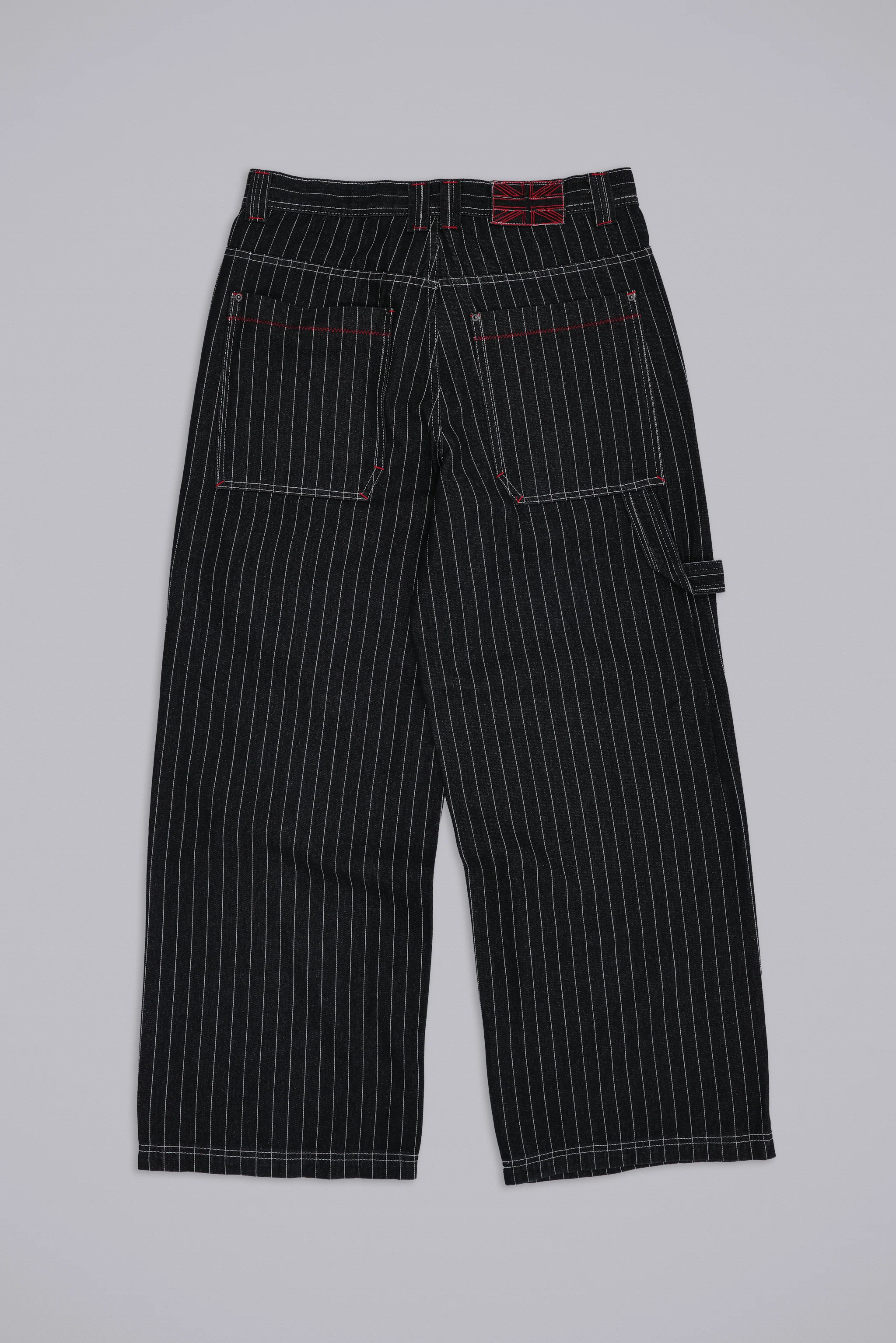 Black Ollie Pinstripe XL Colossus Jeans 7 Black Ollie Pinstripe XL Colossus Jeans