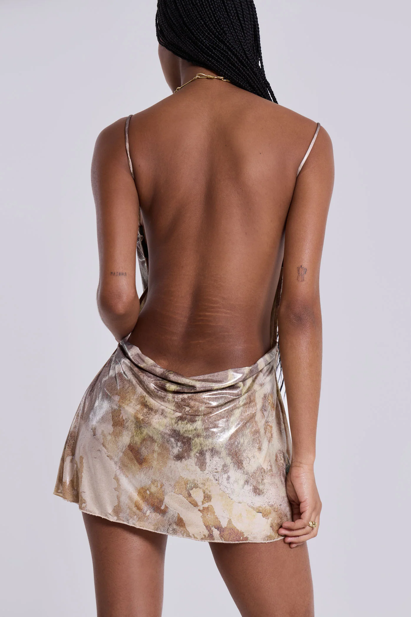 Leopard Metallic Mirage Mini Dress 7 Leopard Metallic Mirage Mini Dress