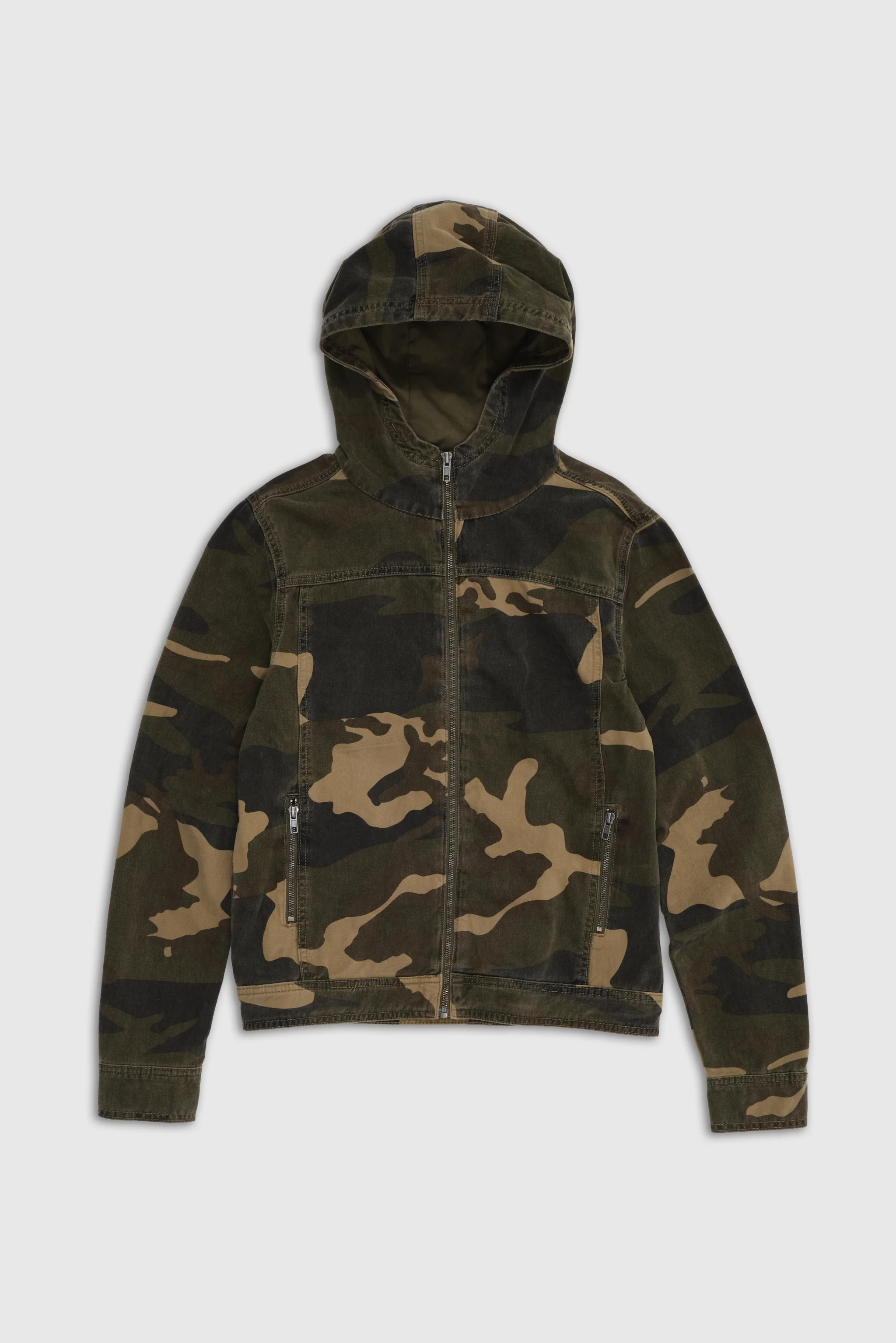 Camo Bedrock Hooded Jacket