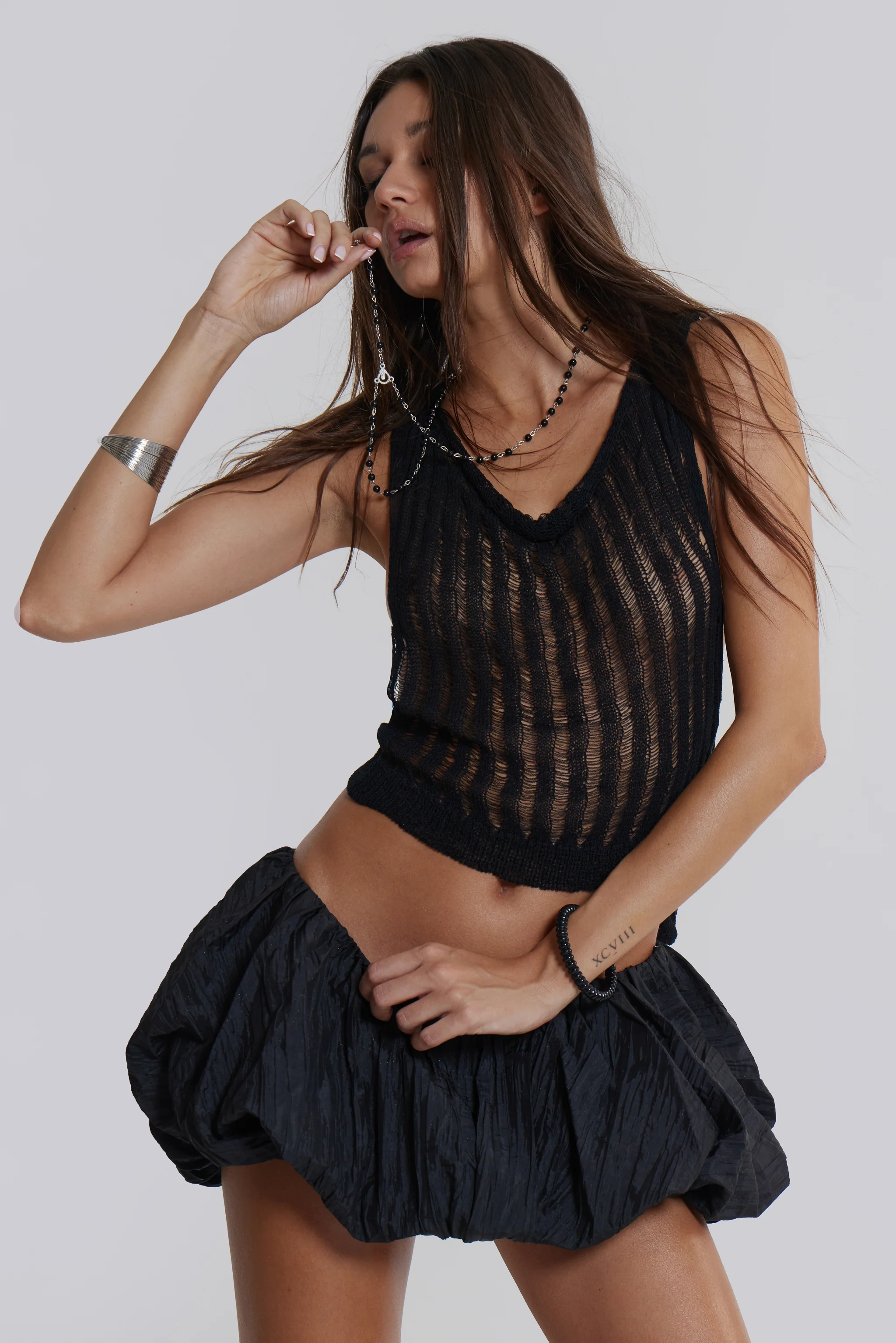 Alexa Puffball Mini Skirt 7 Alexa Puffball Mini Skirt