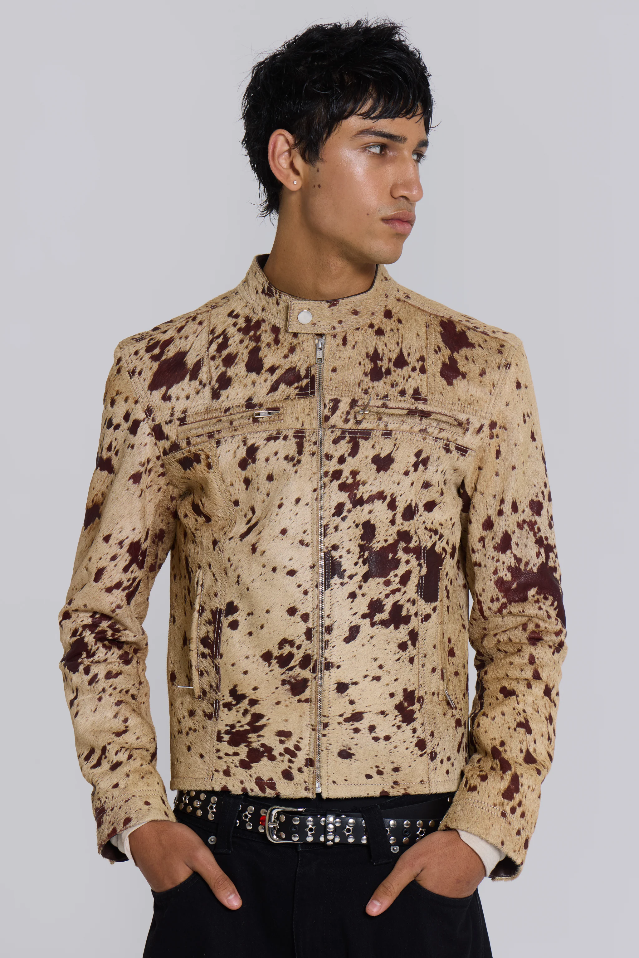 Cowhide Real Leather Piston Jacket 2 Cowhide Real Leather Piston Jacket