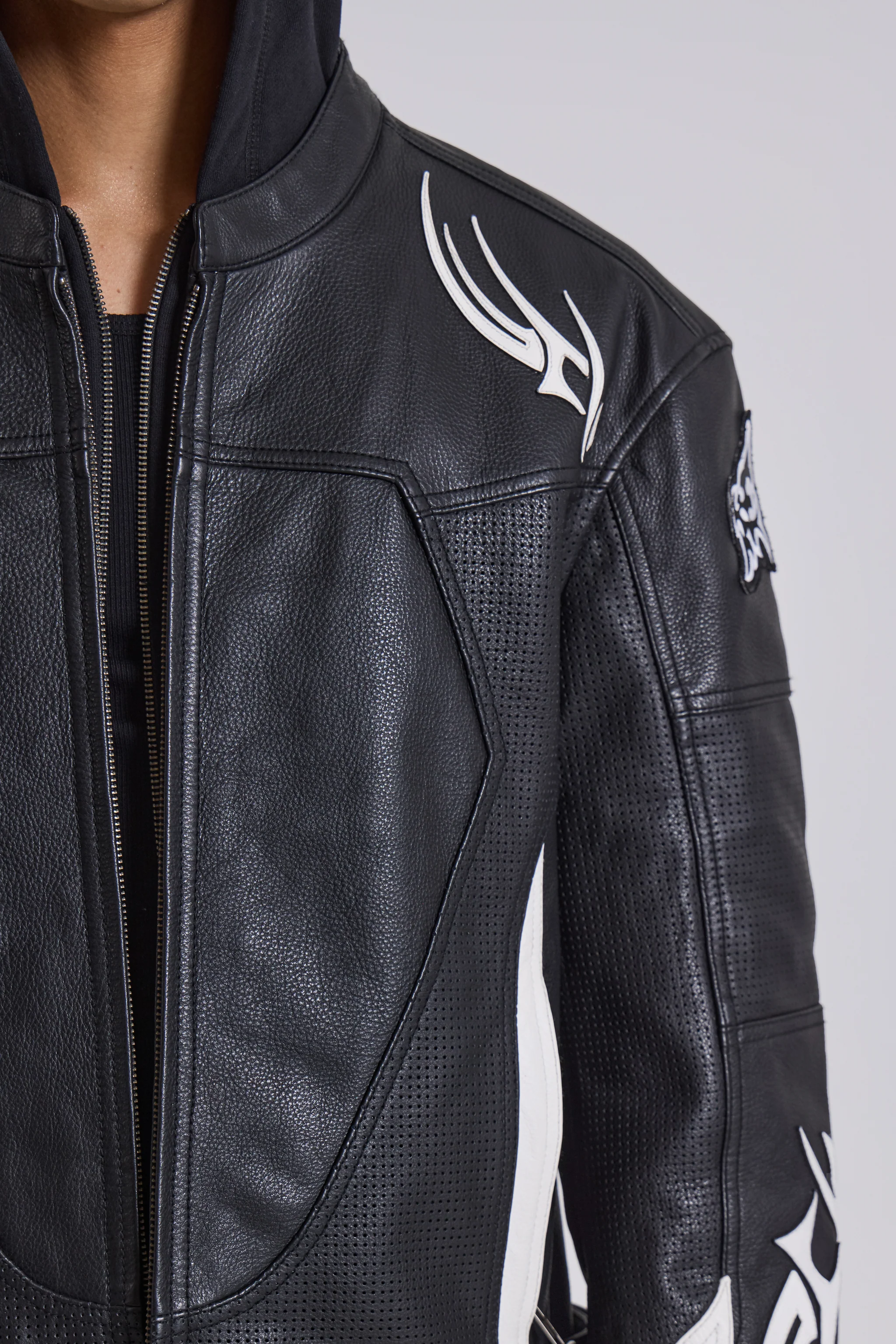Crash Leather Biker Jacket 13 Crash Leather Biker Jacket