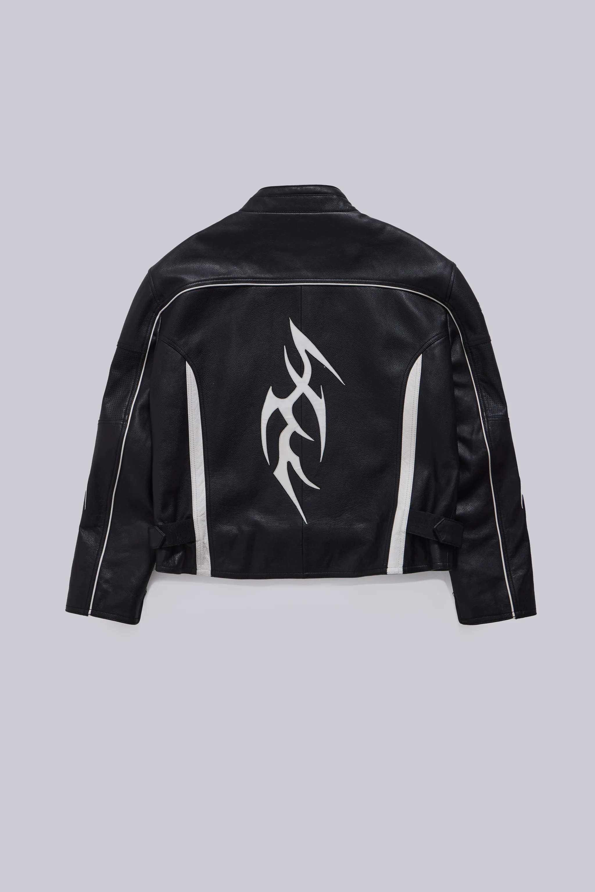 Crash Leather Biker Jacket 3 Crash Leather Biker Jacket