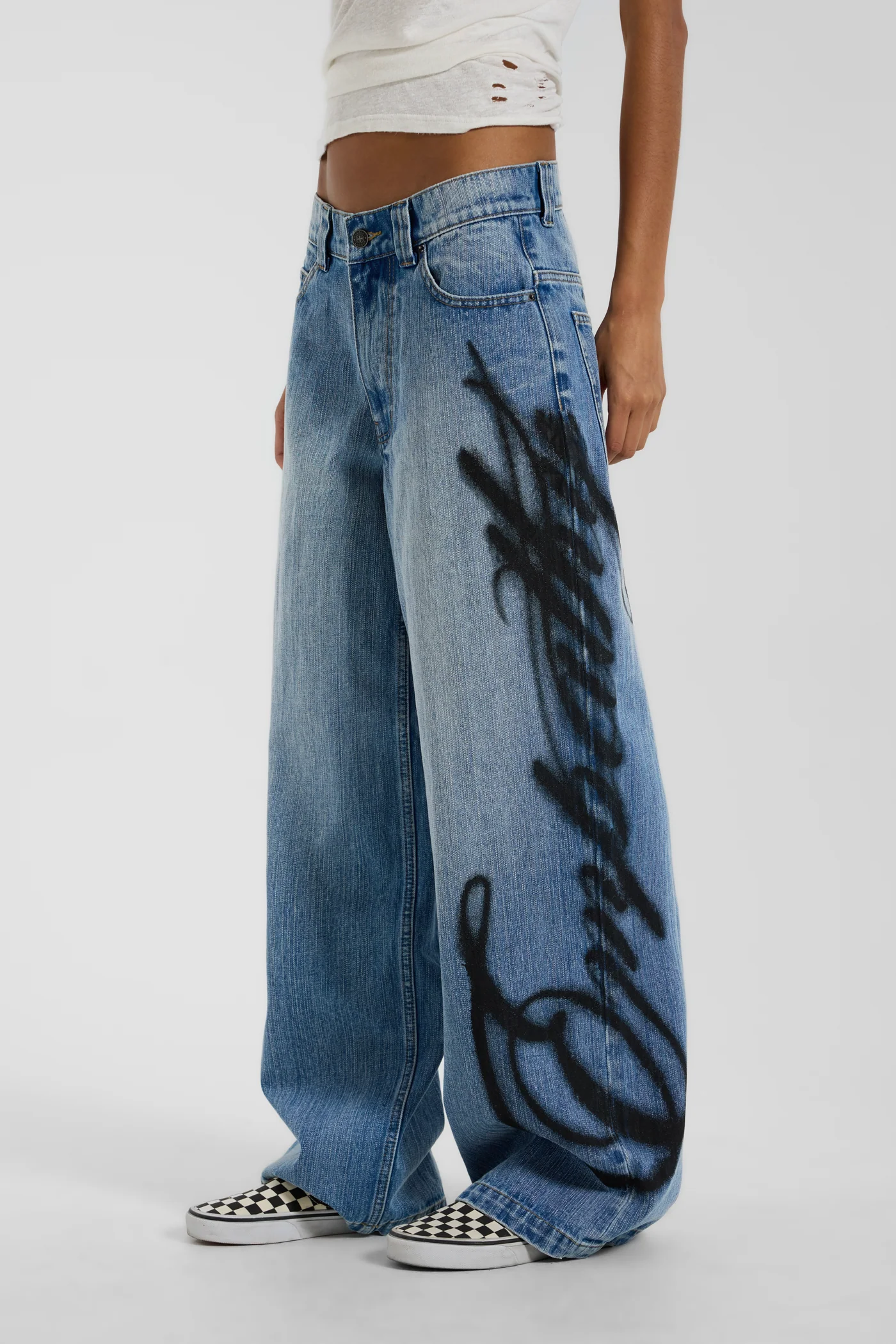 Light Wash Airbrush Empathy XL Colossus Jeans