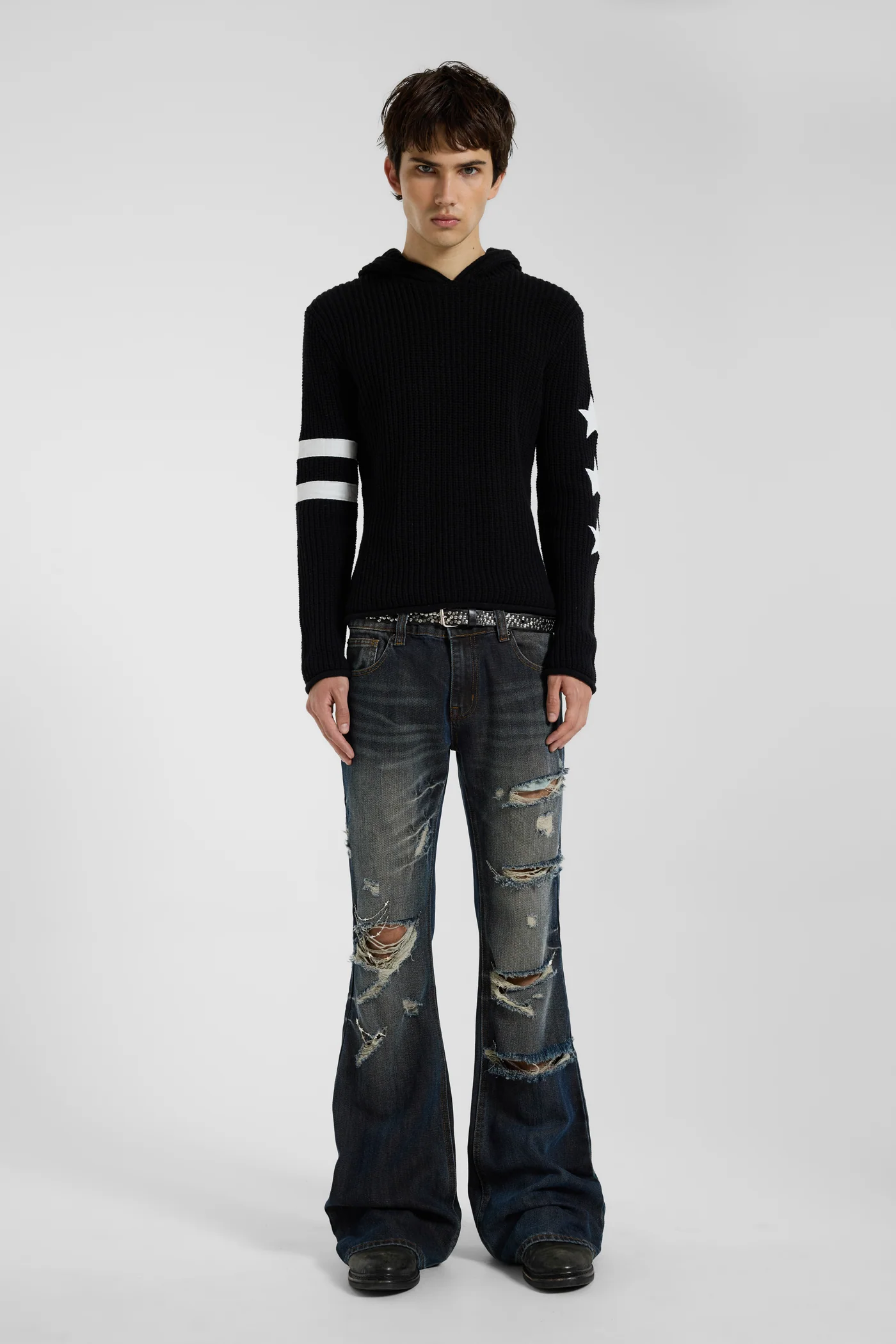 Stars and Stripes Dornan Knit Hoodie 10 Stars and Stripes Dornan Knit Hoodie