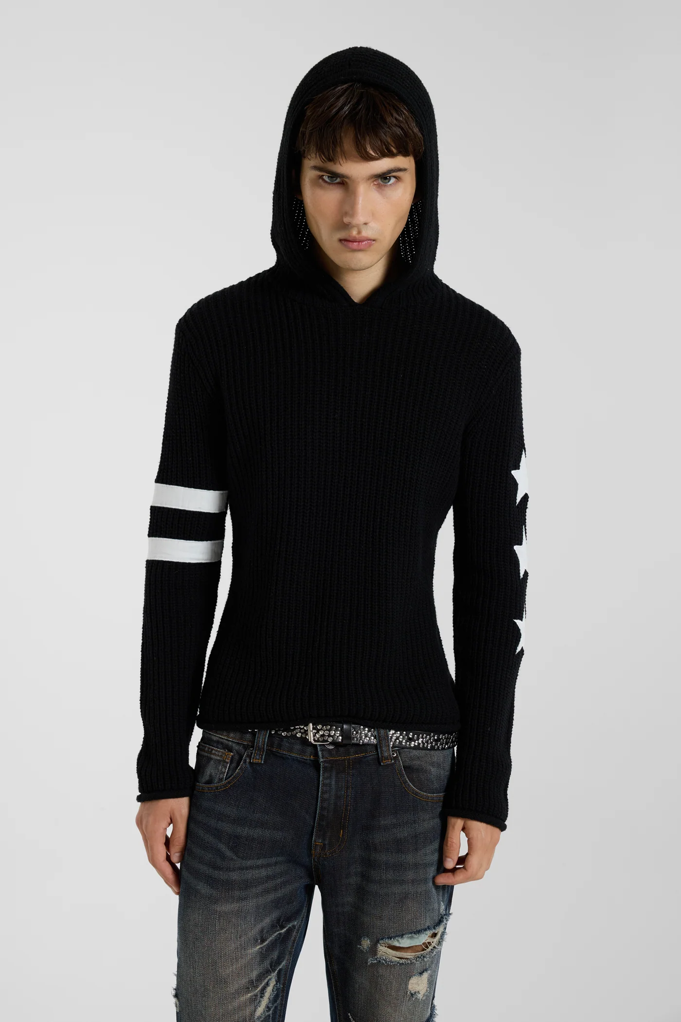 Stars and Stripes Dornan Knit Hoodie 2 Stars and Stripes Dornan Knit Hoodie
