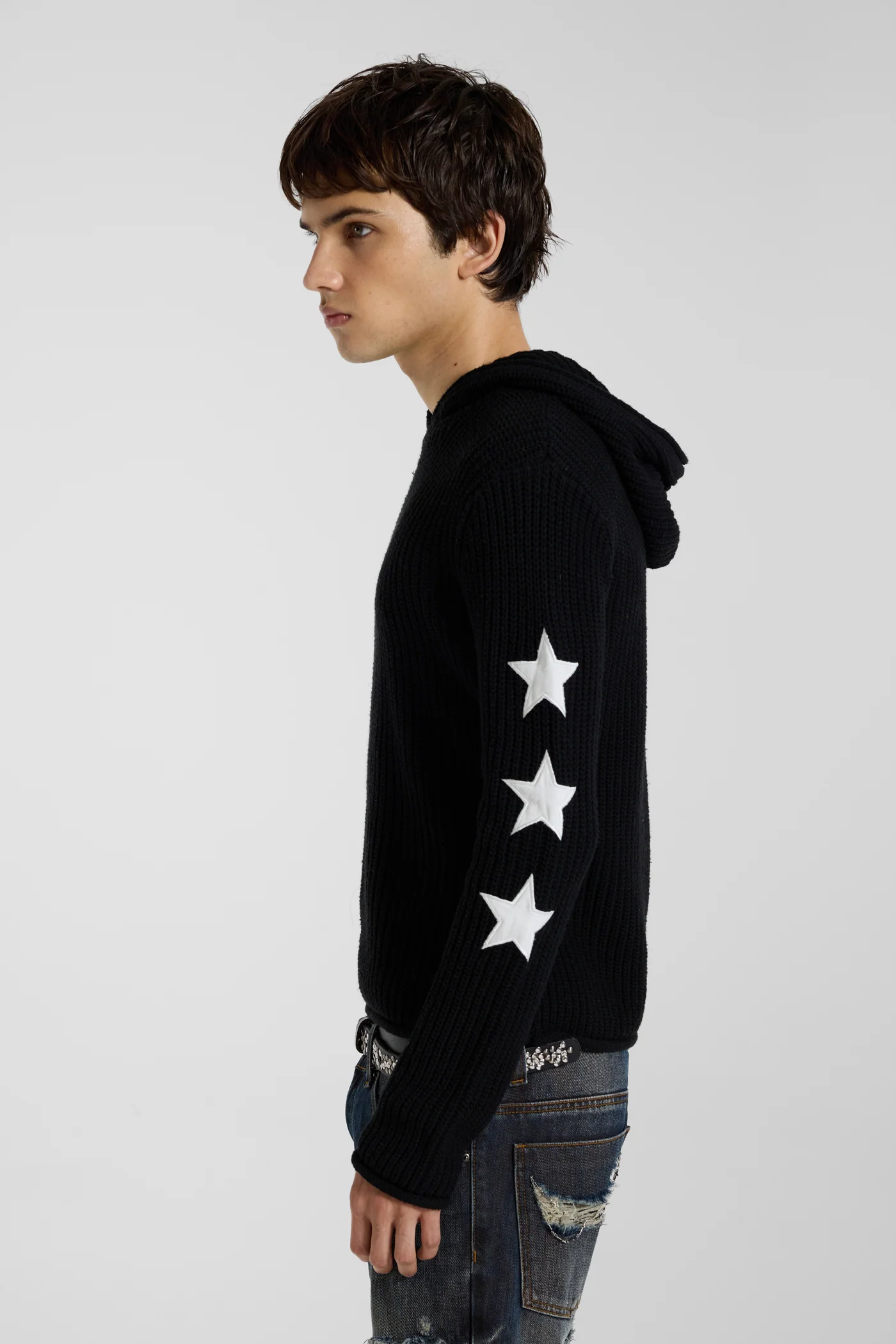 Stars and Stripes Dornan Knit Hoodie 4 Stars and Stripes Dornan Knit Hoodie